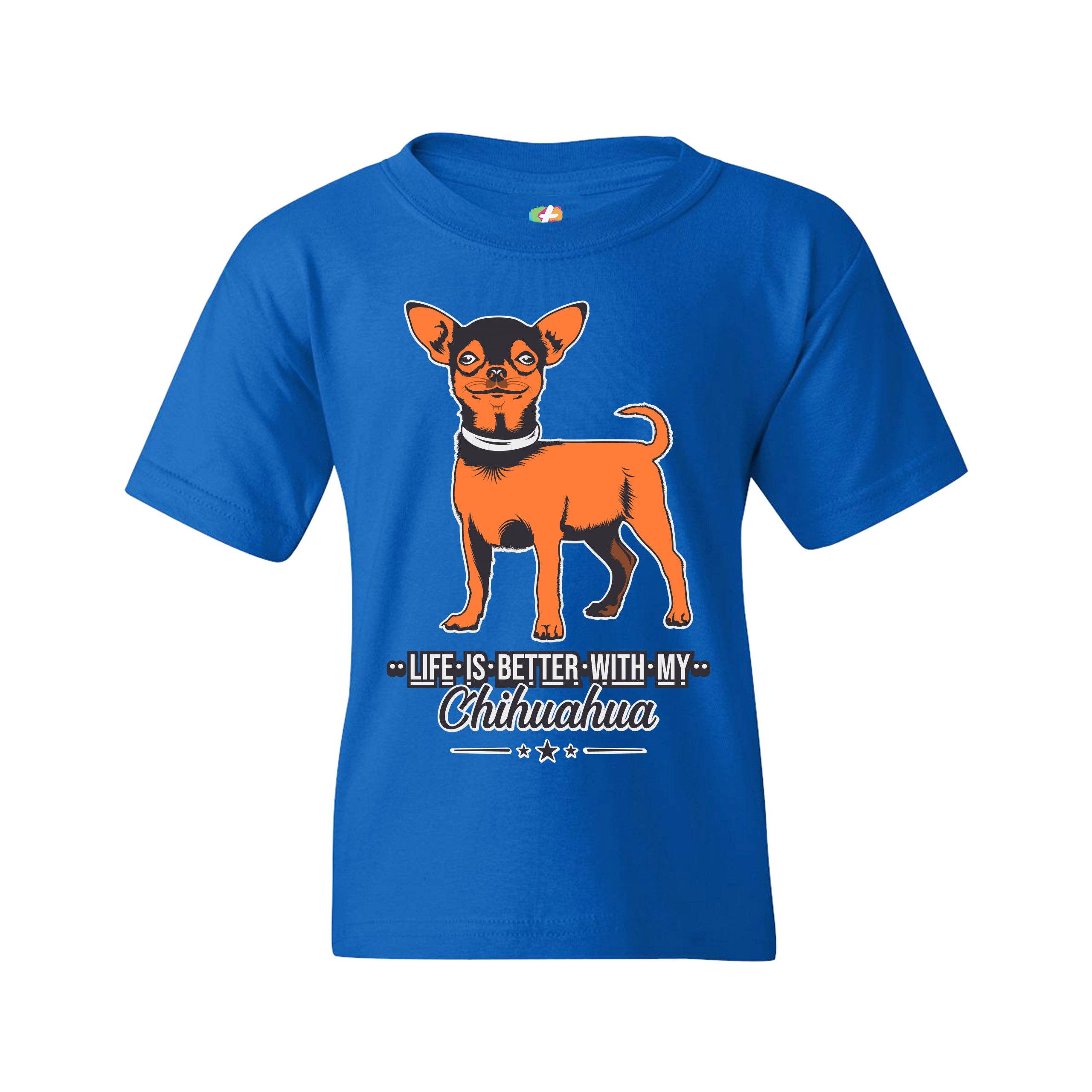 Life is Better With My Chihuahua Youth T-shirt Toy Dog Lover Cute Pet Kids - Picture 23 of 29