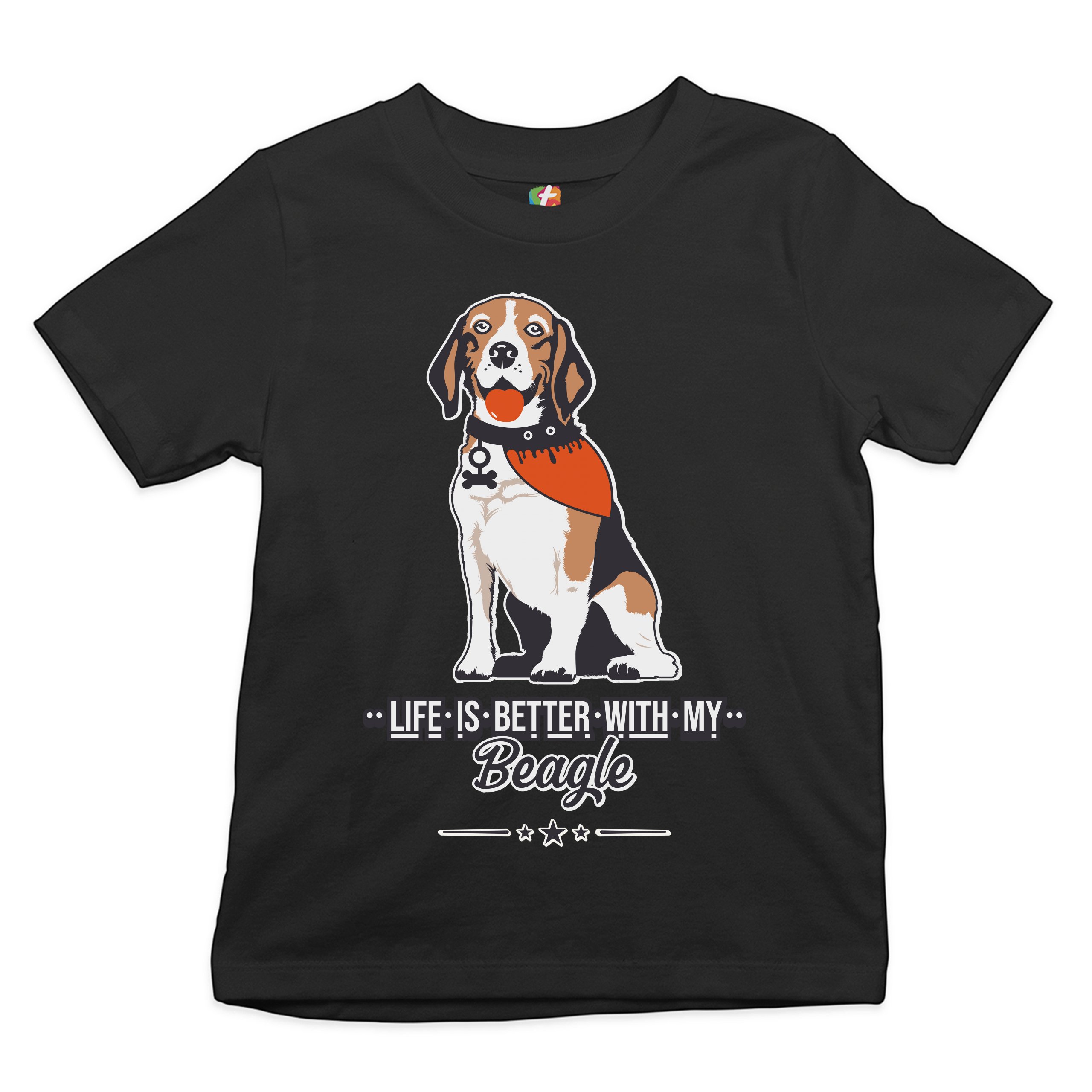 Life is Better With My Beagle Youth T-shirt I Love My Dog Best Friend Kids - Picture 2 of 29