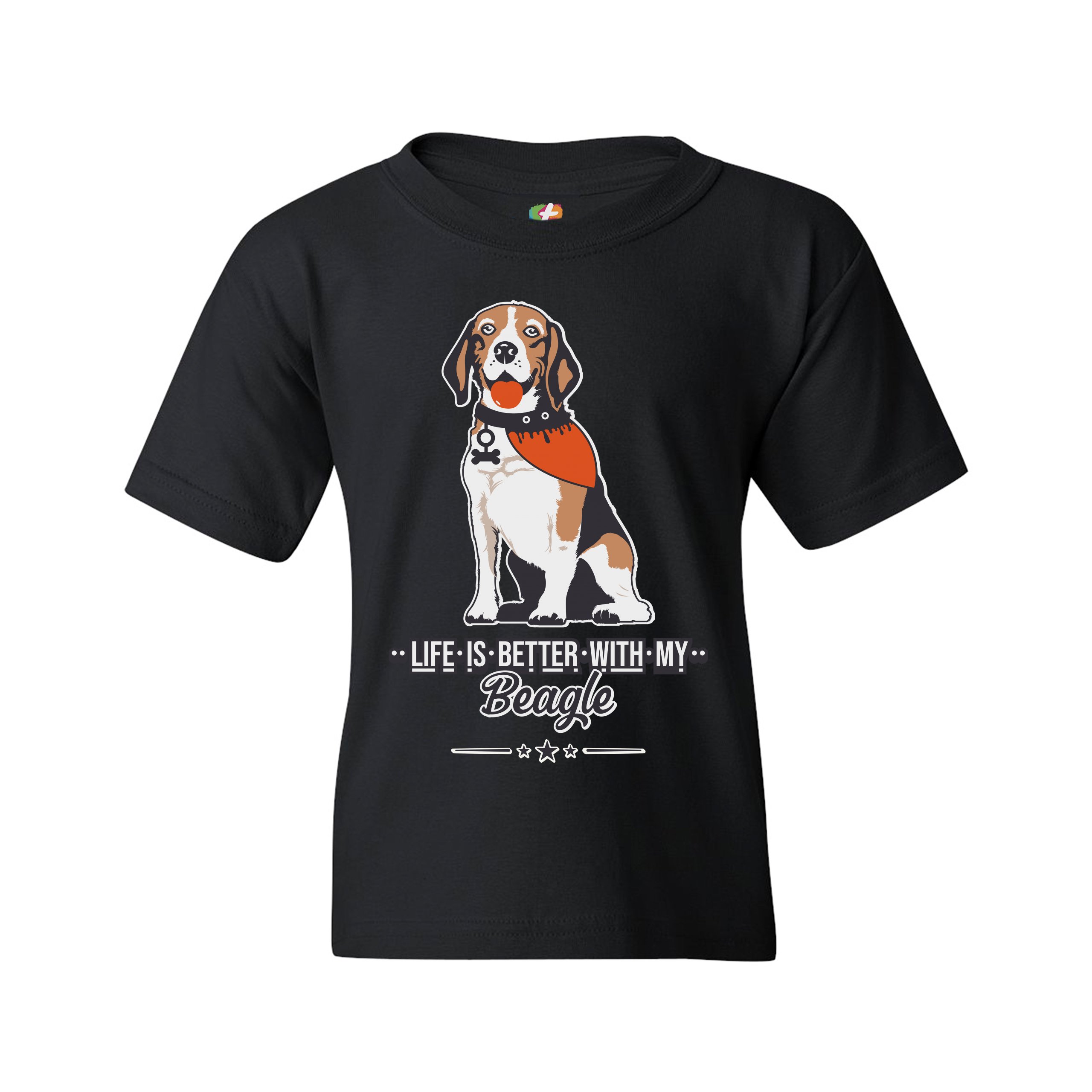 Life is Better With My Beagle Youth T-shirt I Love My Dog Best Friend Kids - Picture 3 of 29