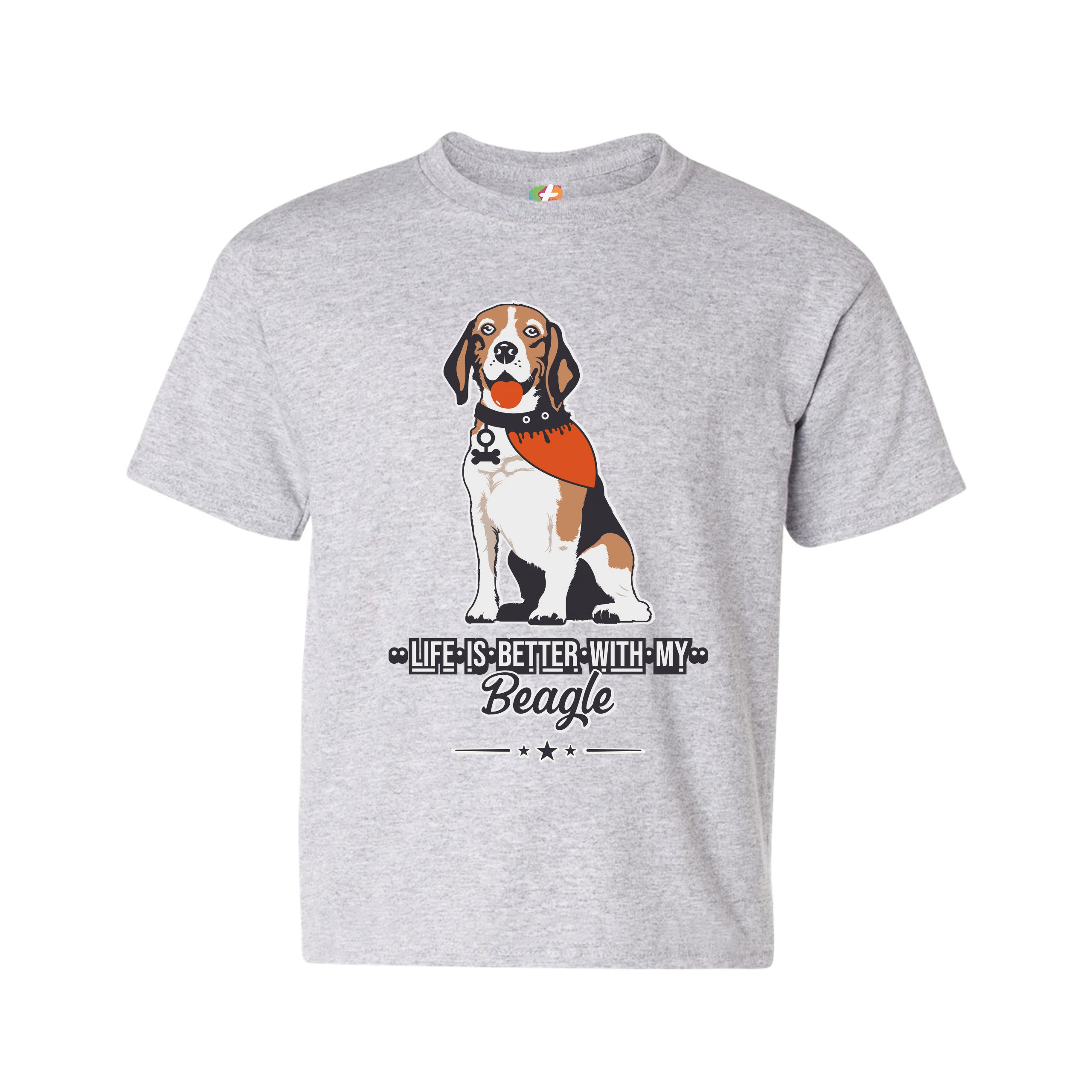 Life is Better With My Beagle Youth T-shirt I Love My Dog Best Friend Kids - Picture 7 of 29