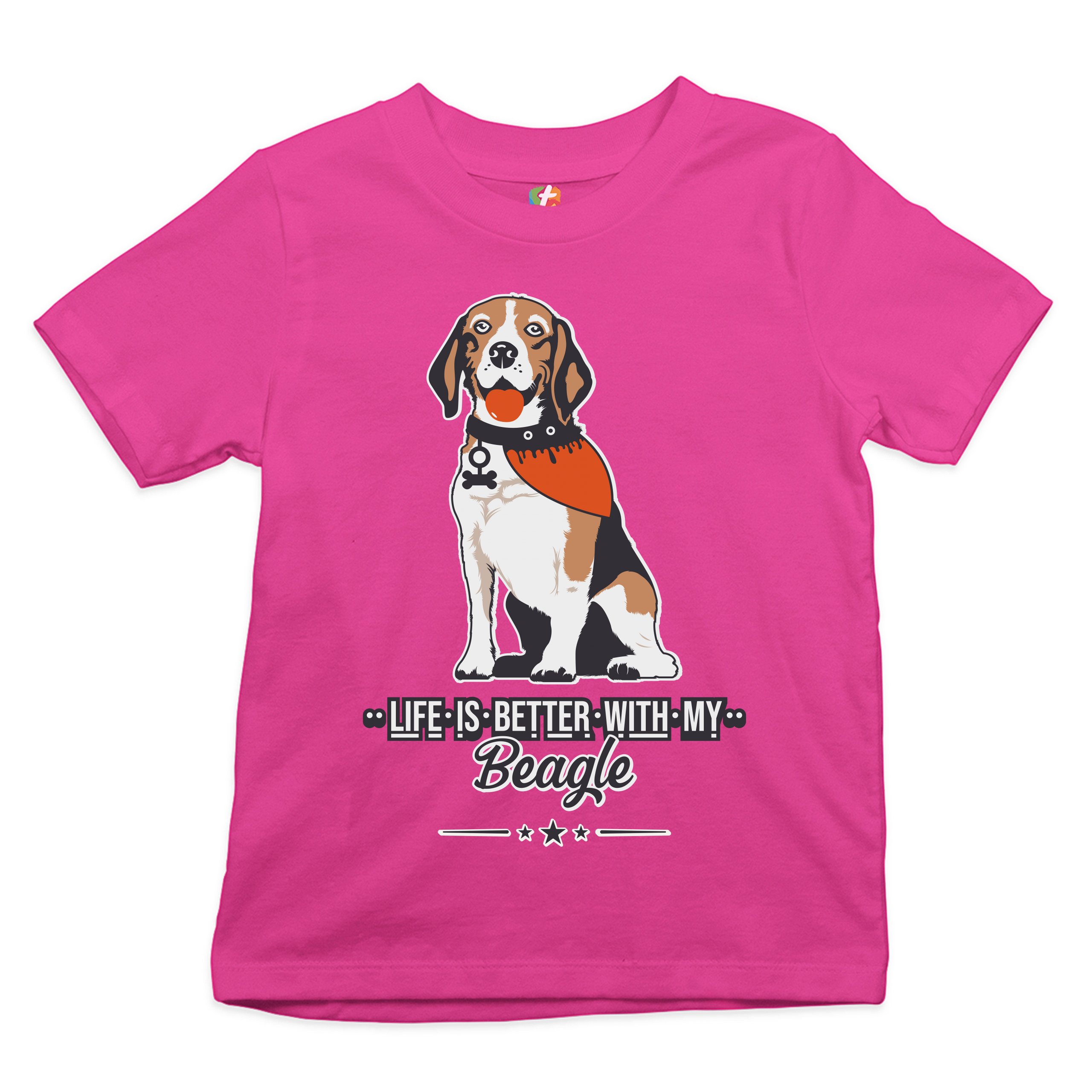 Life is Better With My Beagle Youth T-shirt I Love My Dog Best Friend Kids - Picture 26 of 29