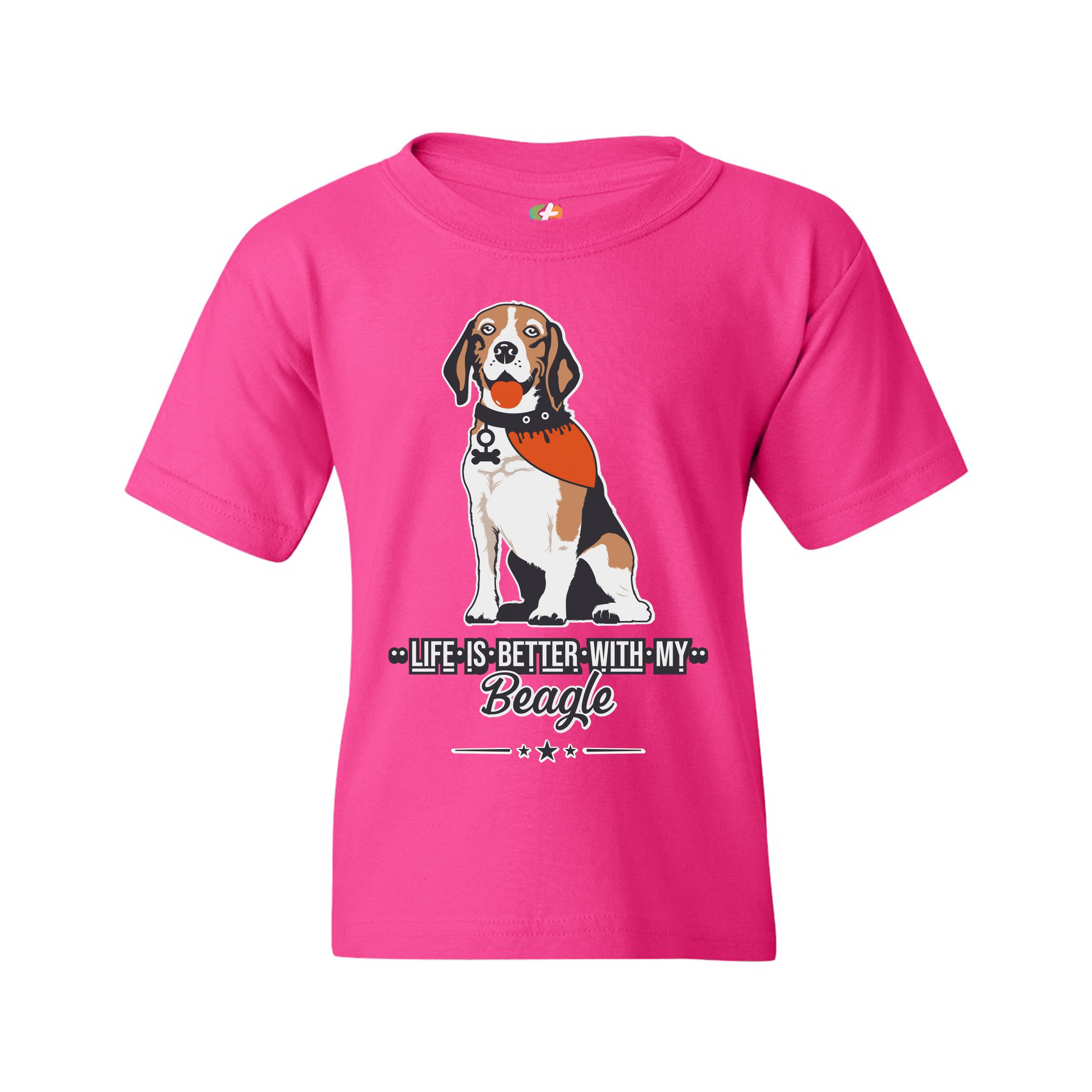 Life is Better With My Beagle Youth T-shirt I Love My Dog Best Friend Kids - Picture 27 of 29