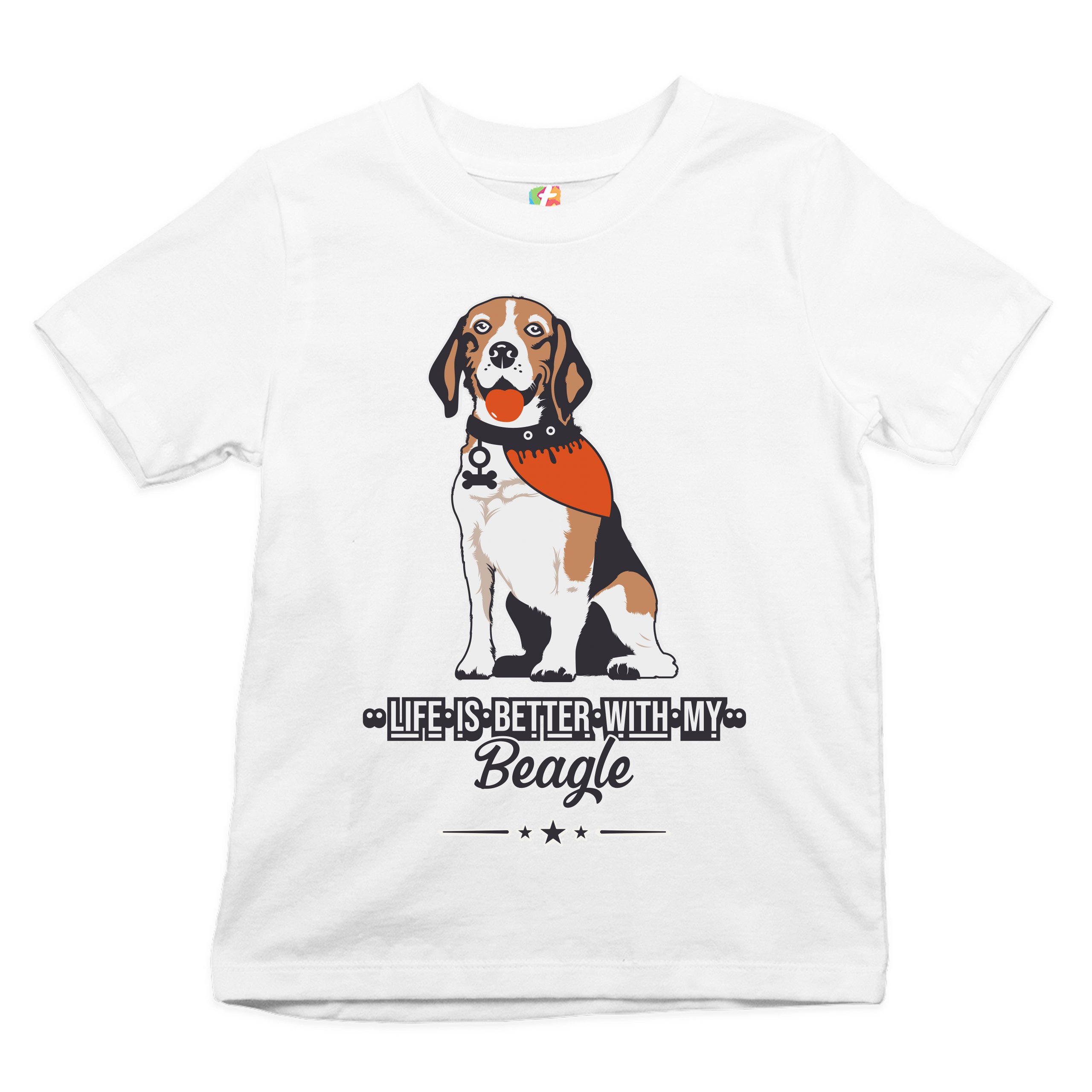 Life is Better With My Beagle Youth T-shirt I Love My Dog Best Friend Kids - Picture 14 of 29