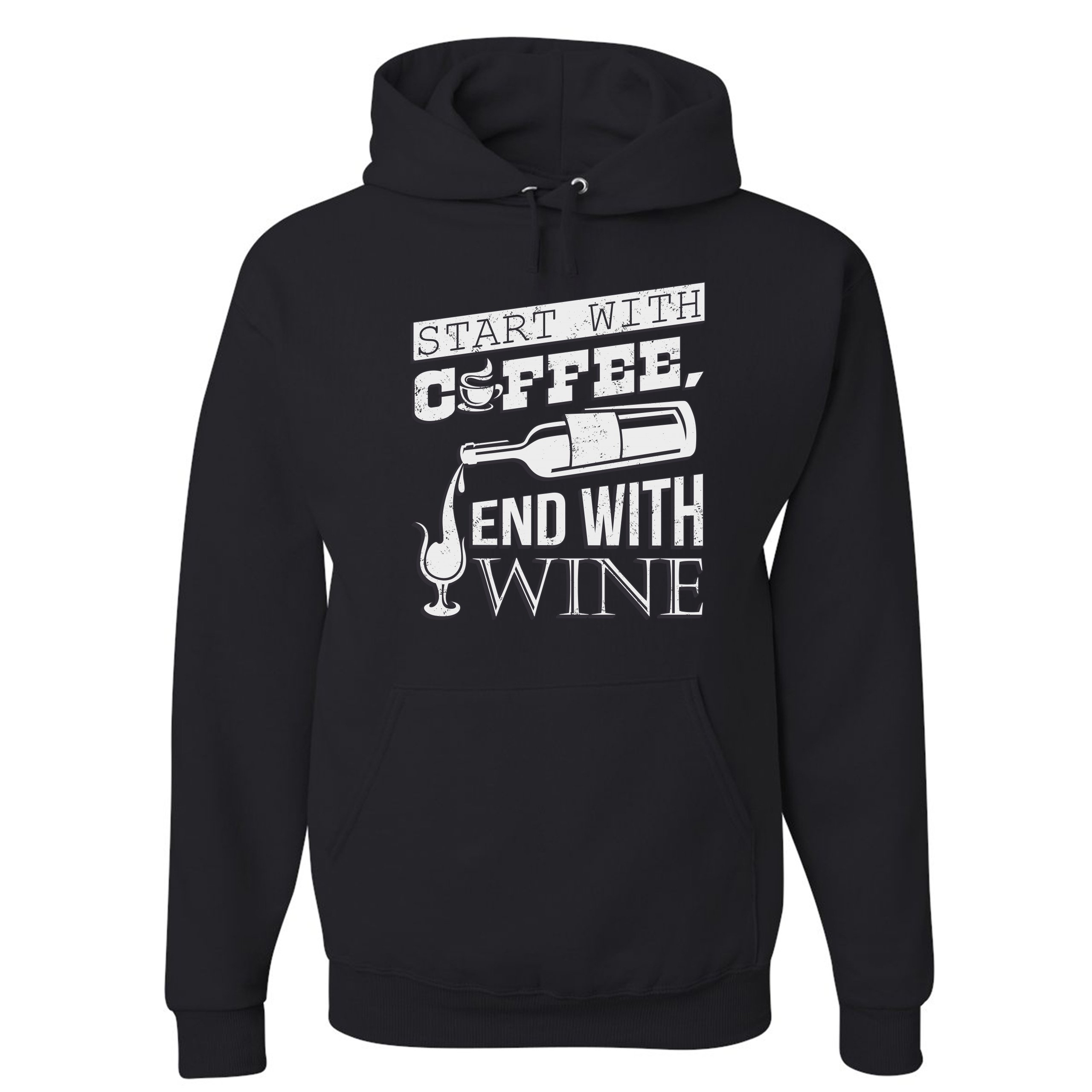 coffee golf wine sweatshirt