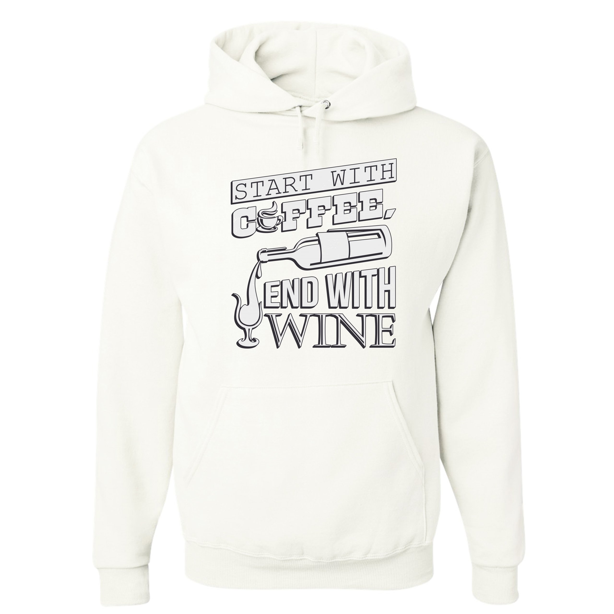 coffee golf wine sweatshirt