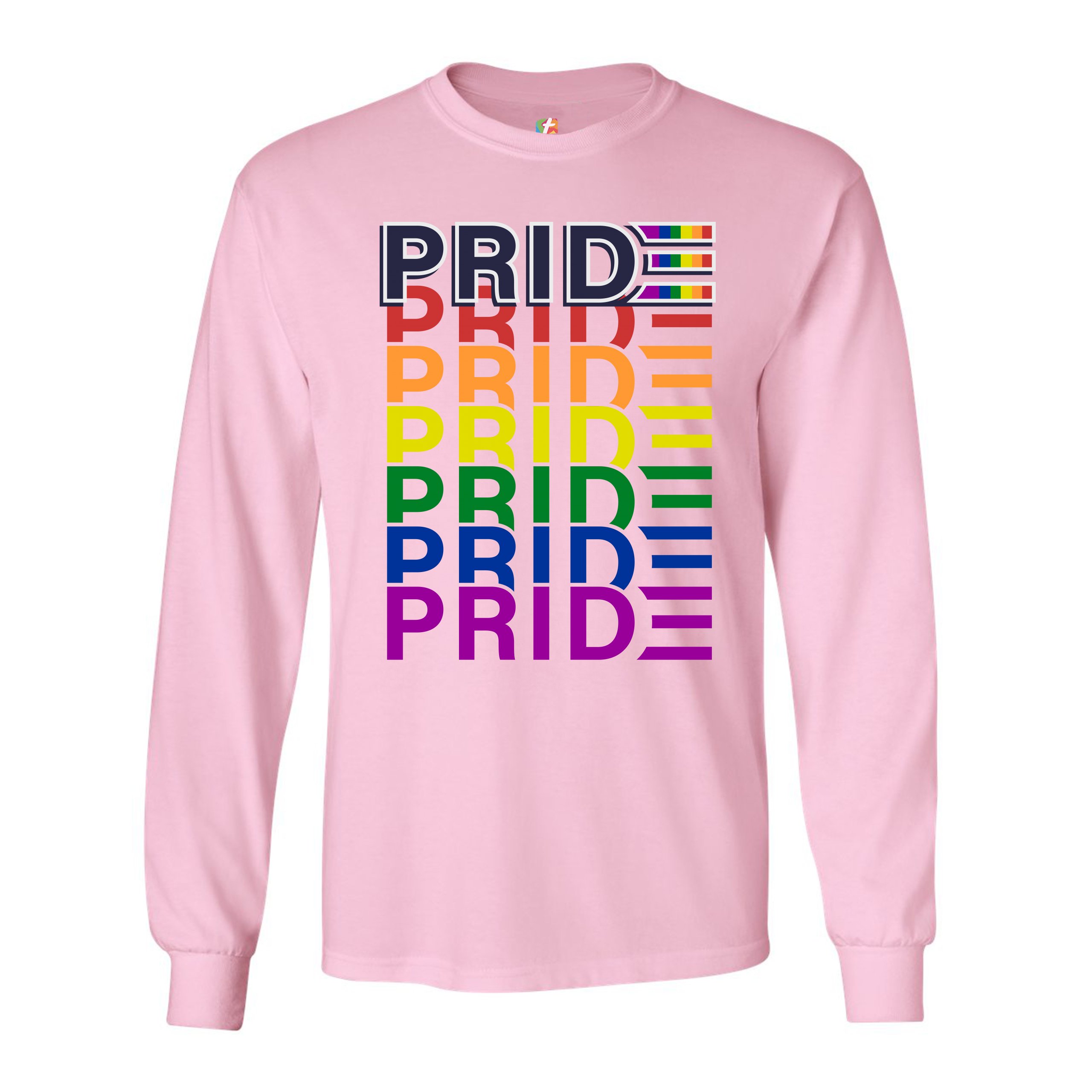 Pride Rainbow Long Sleeve T Shirt Joe Biden Democrat Lgbt Equality