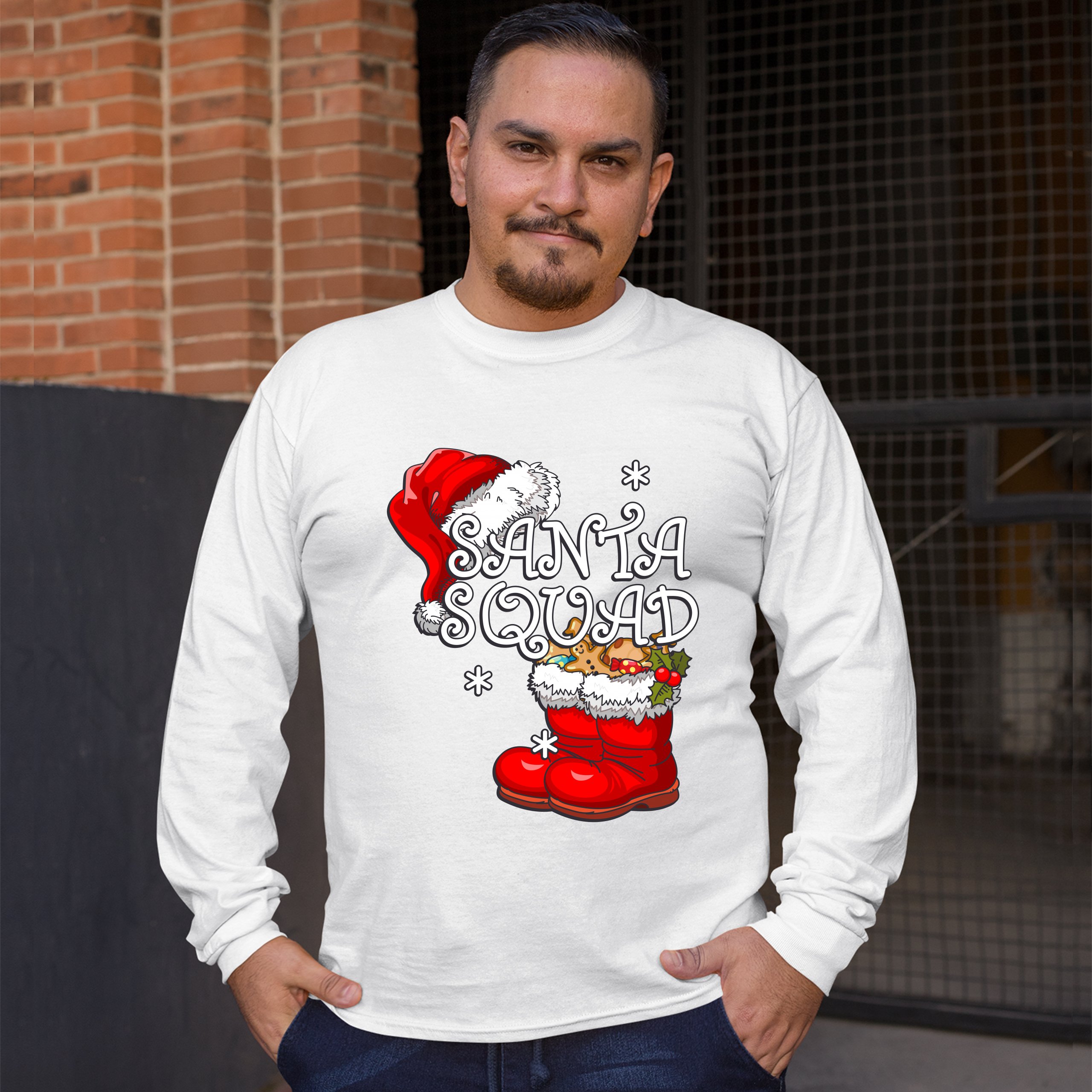 santa squad shirts