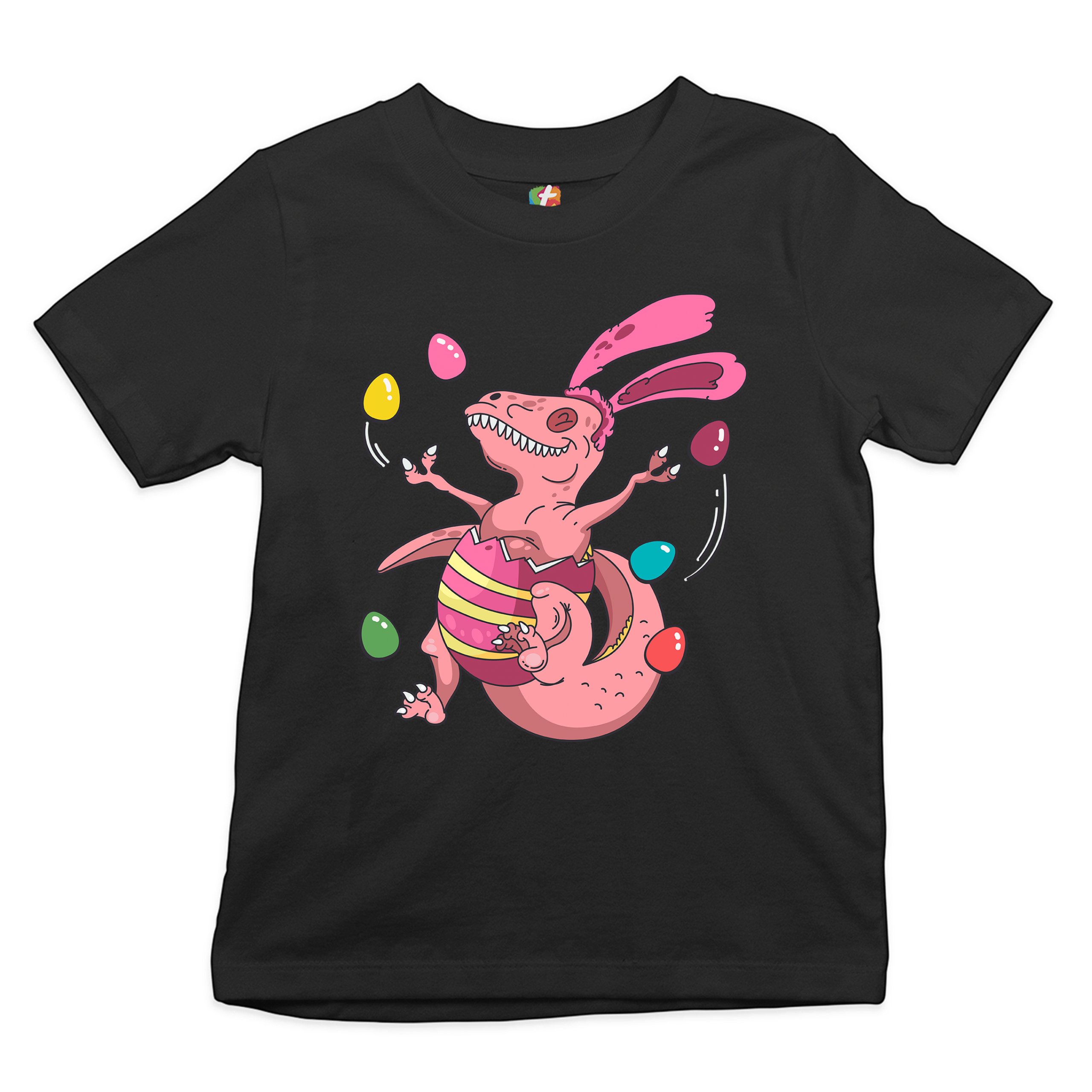 Easter Egg T-rex Youth T-shirt Happy Easter Bunny Dinosaur Egg Hunt Kids - Picture 8 of 56