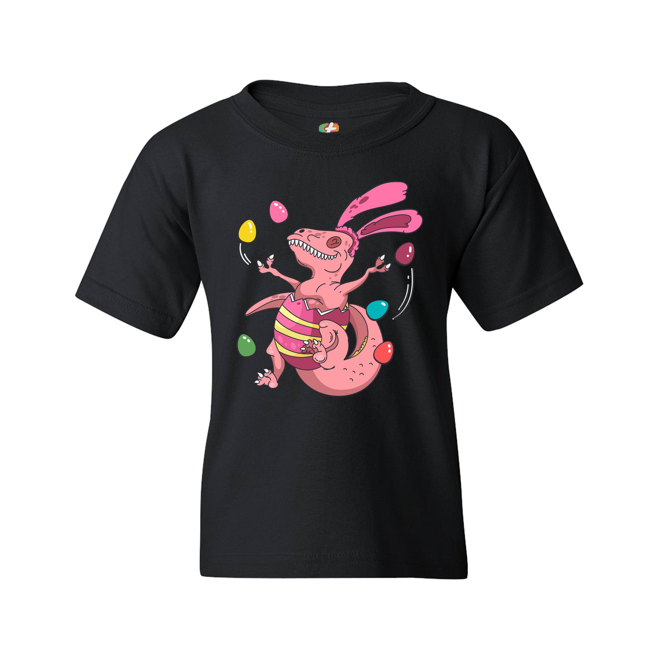 Easter Egg T-rex Youth T-shirt Happy Easter Bunny Dinosaur Egg Hunt Kids - Picture 9 of 56