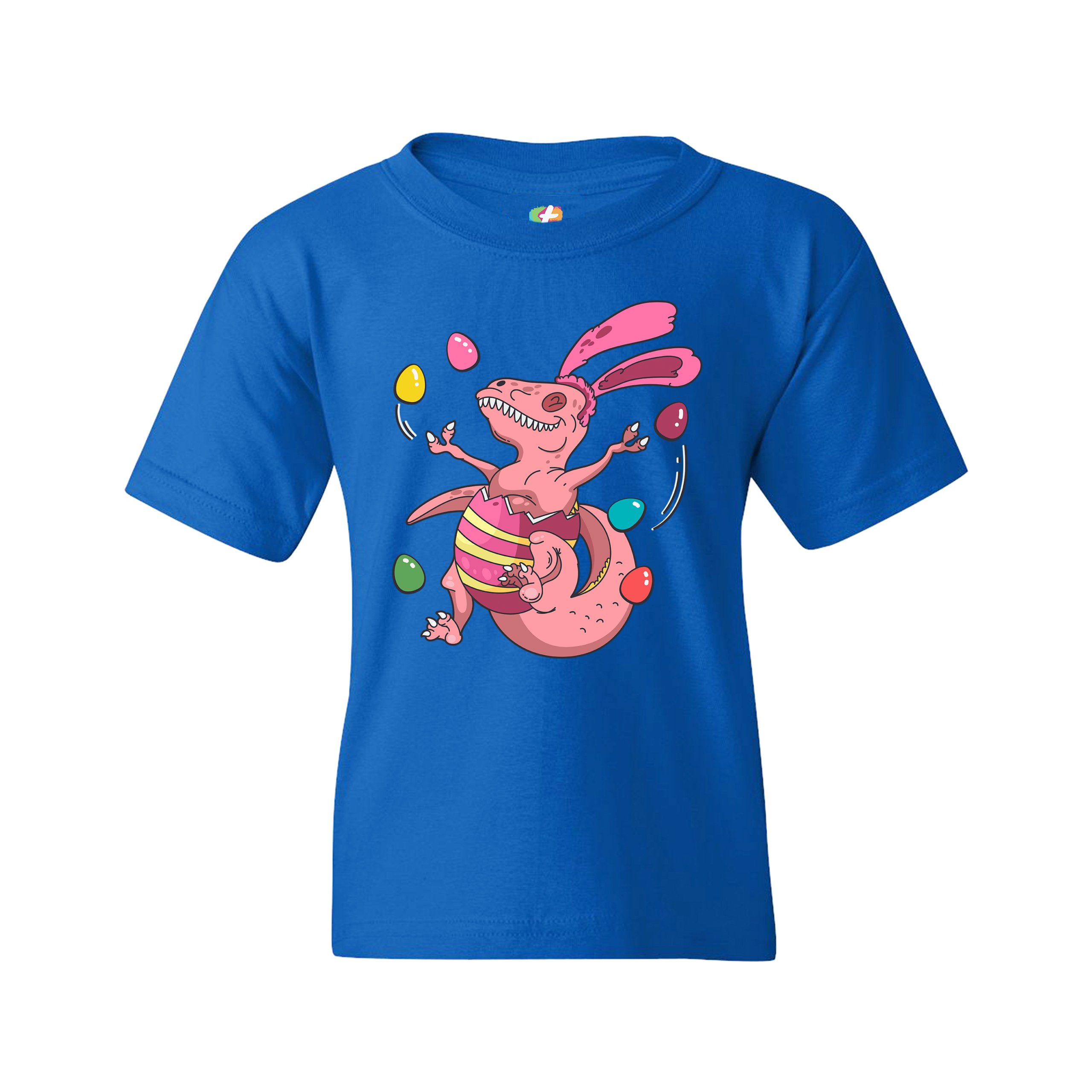 Easter Egg T-rex Youth T-shirt Happy Easter Bunny Dinosaur Egg Hunt Kids - Picture 44 of 56
