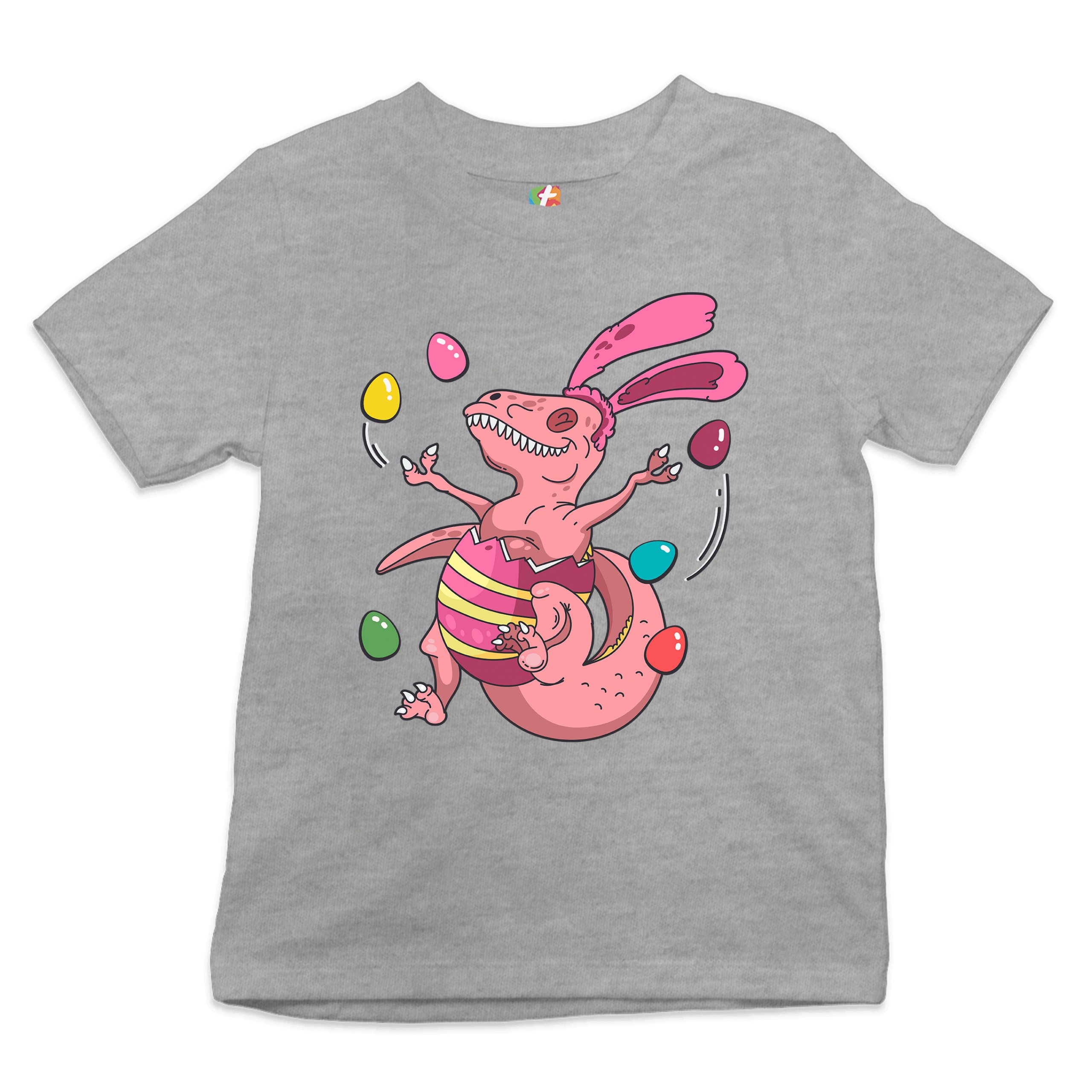 Easter Egg T-rex Youth T-shirt Happy Easter Bunny Dinosaur Egg Hunt Kids - Picture 15 of 56