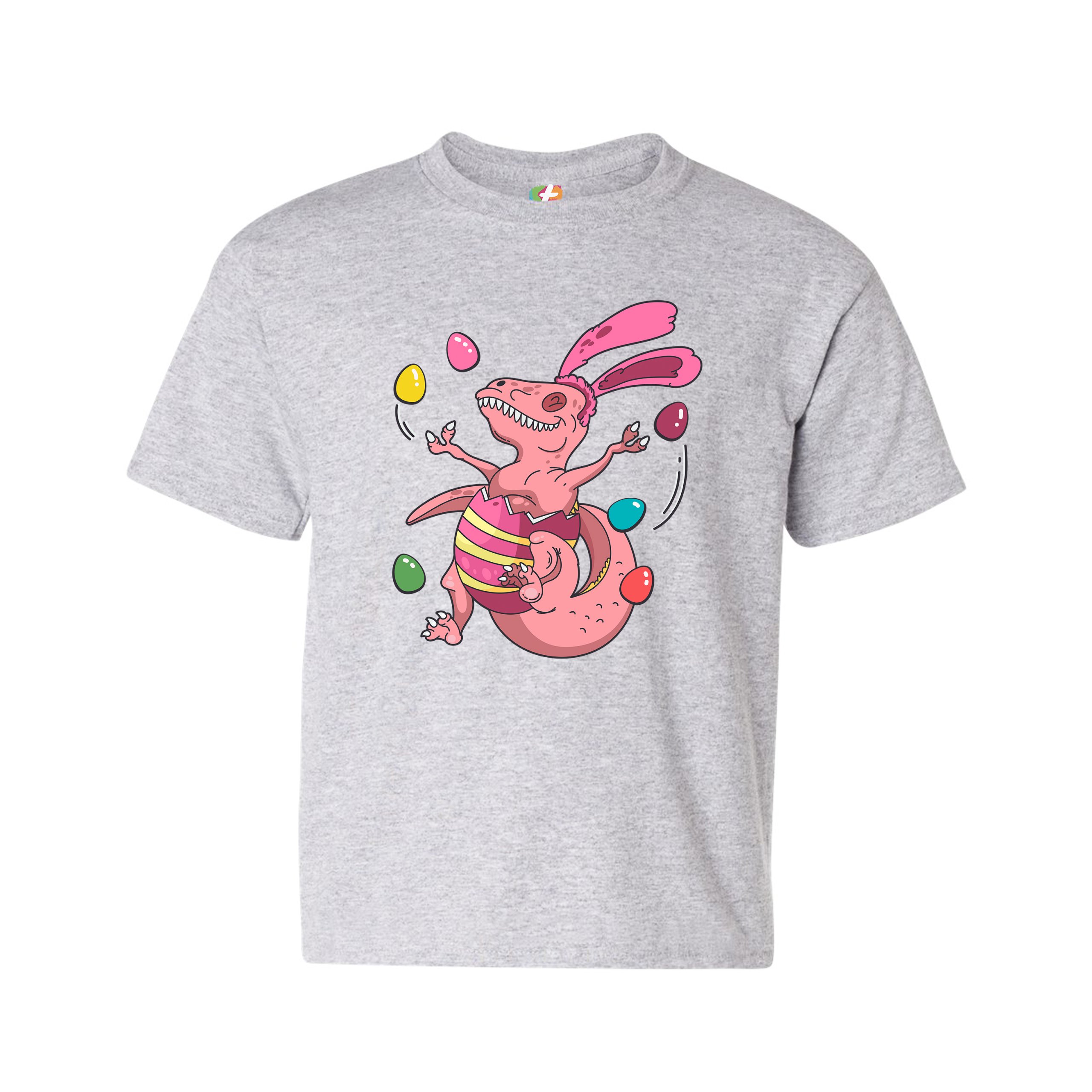 Easter Egg T-rex Youth T-shirt Happy Easter Bunny Dinosaur Egg Hunt Kids - Picture 16 of 56