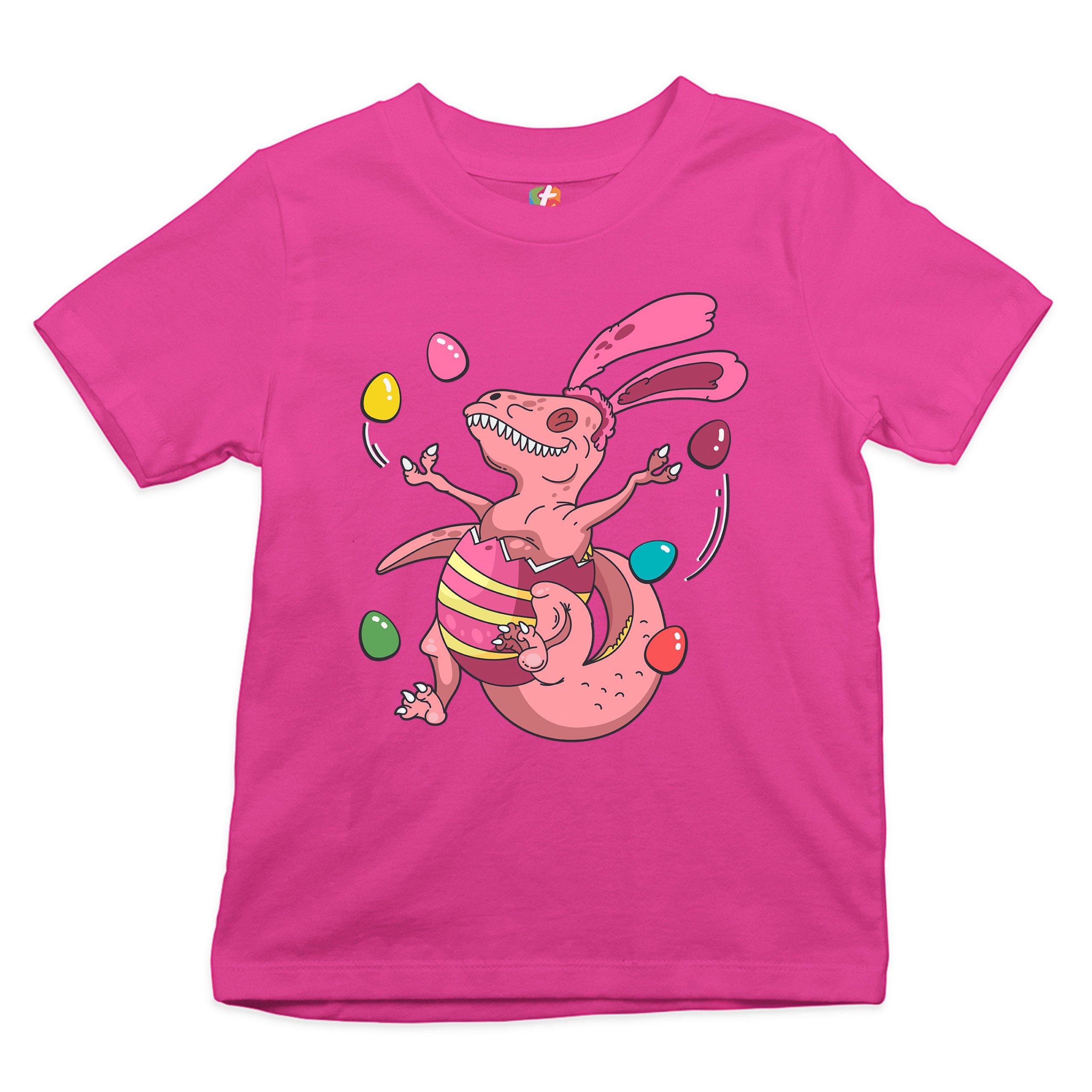 Easter Egg T-rex Youth T-shirt Happy Easter Bunny Dinosaur Egg Hunt Kids - Picture 50 of 56