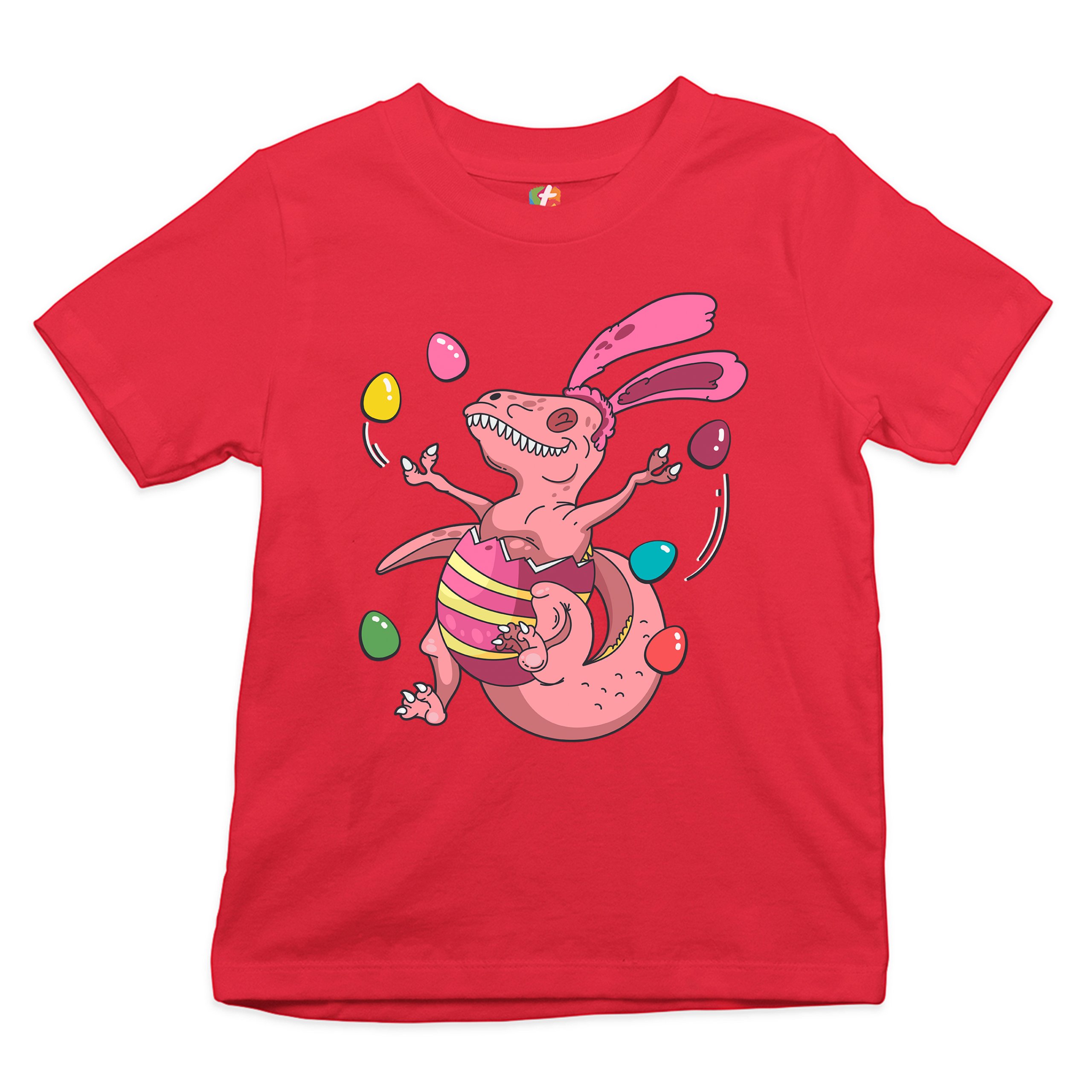 Easter Egg T-rex Youth T-shirt Happy Easter Bunny Dinosaur Egg Hunt Kids - Picture 22 of 56