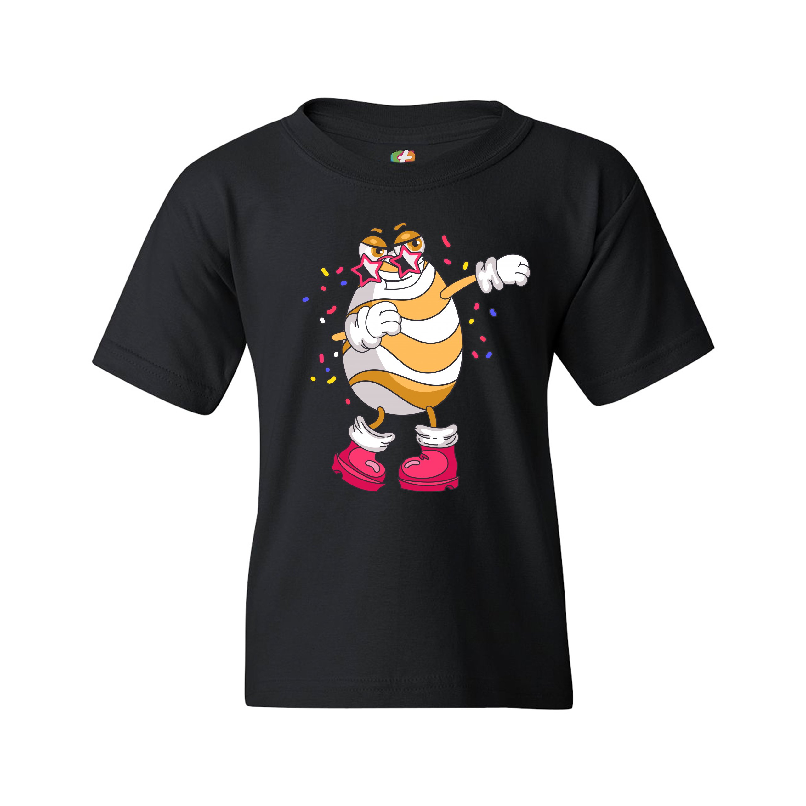 Dabbing Egg Youth T-shirt Dab Dance Easter Party Holiday Egg Hunt Kids - Picture 9 of 56