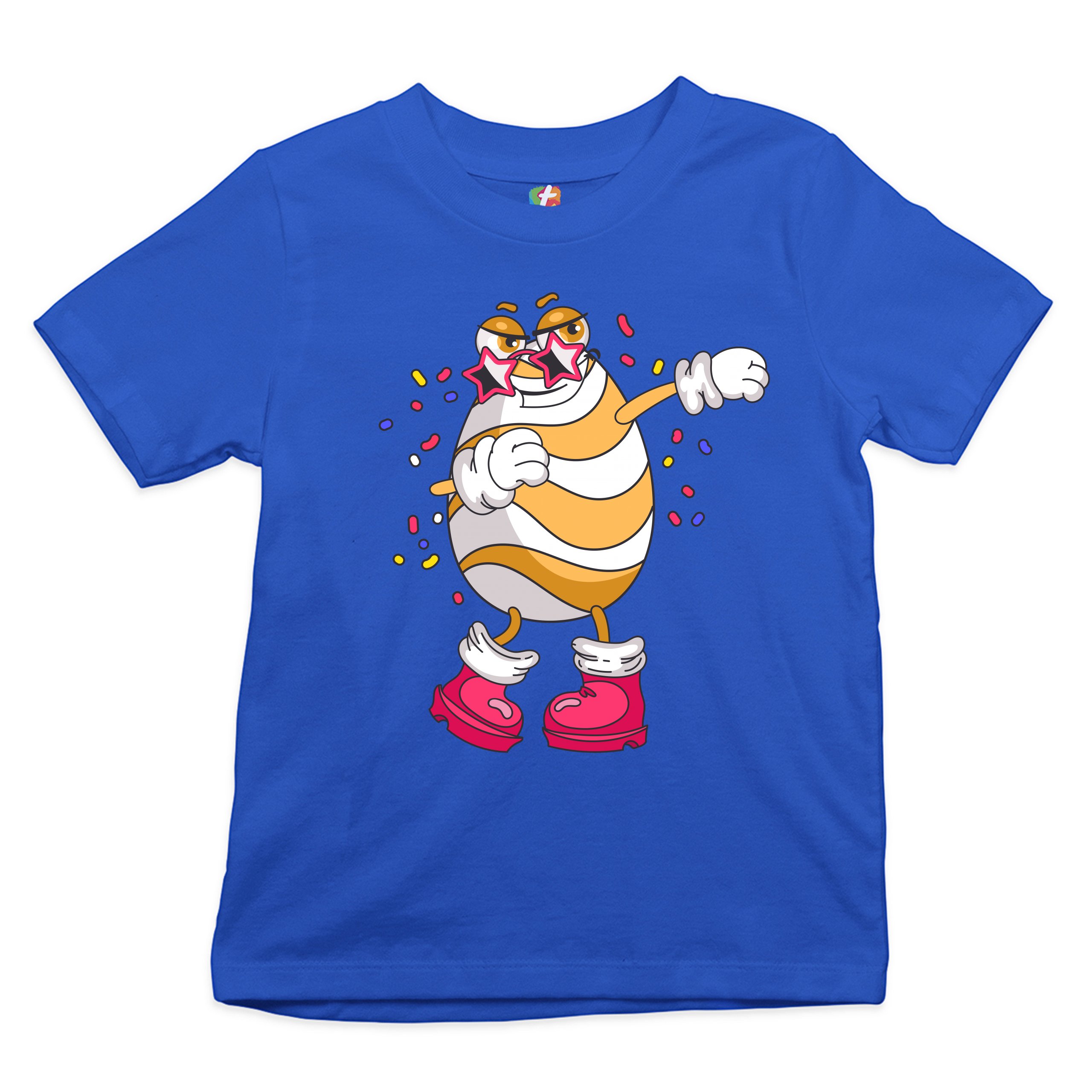 Dabbing Egg Youth T-shirt Dab Dance Easter Party Holiday Egg Hunt Kids - Picture 43 of 56