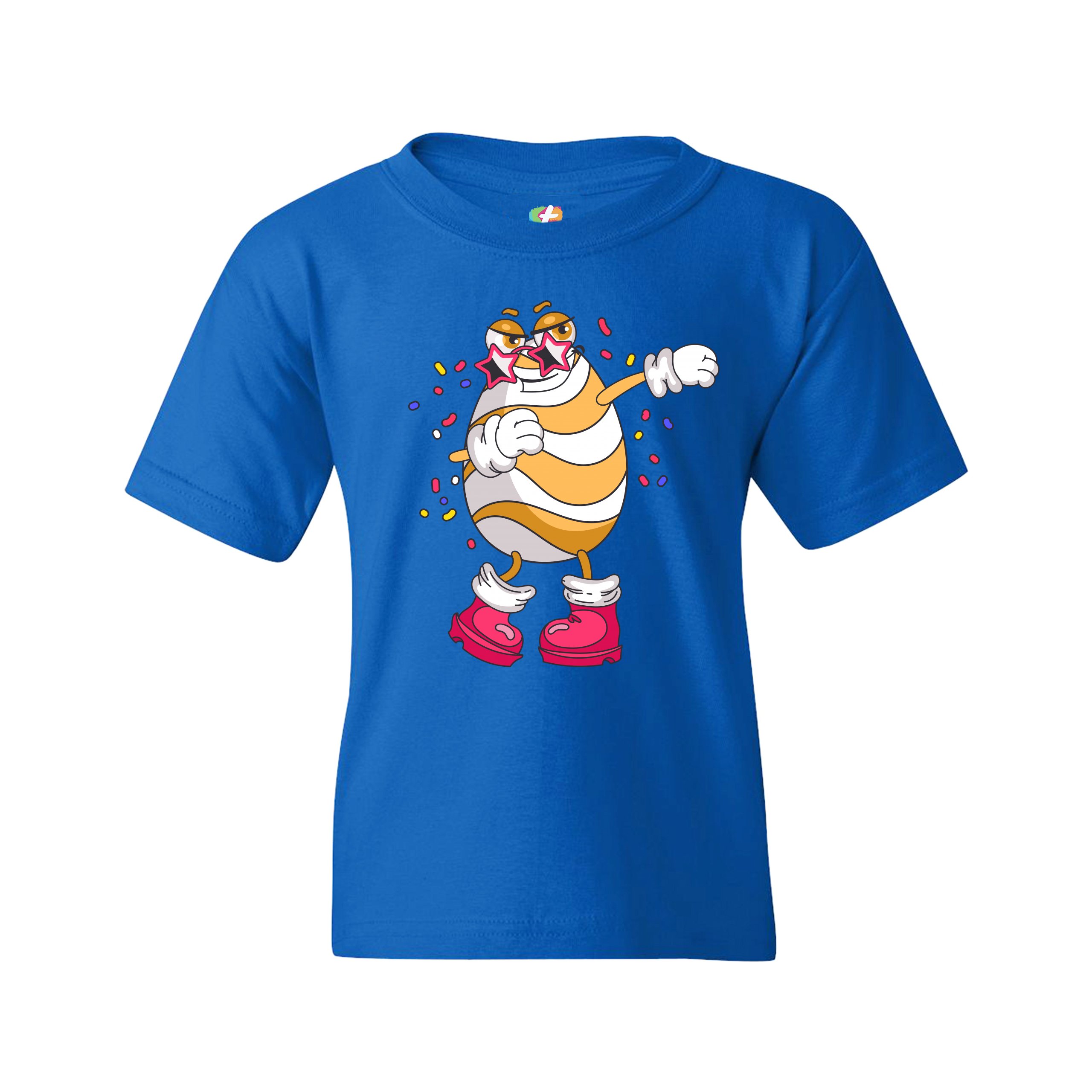 Dabbing Egg Youth T-shirt Dab Dance Easter Party Holiday Egg Hunt Kids - Picture 44 of 56