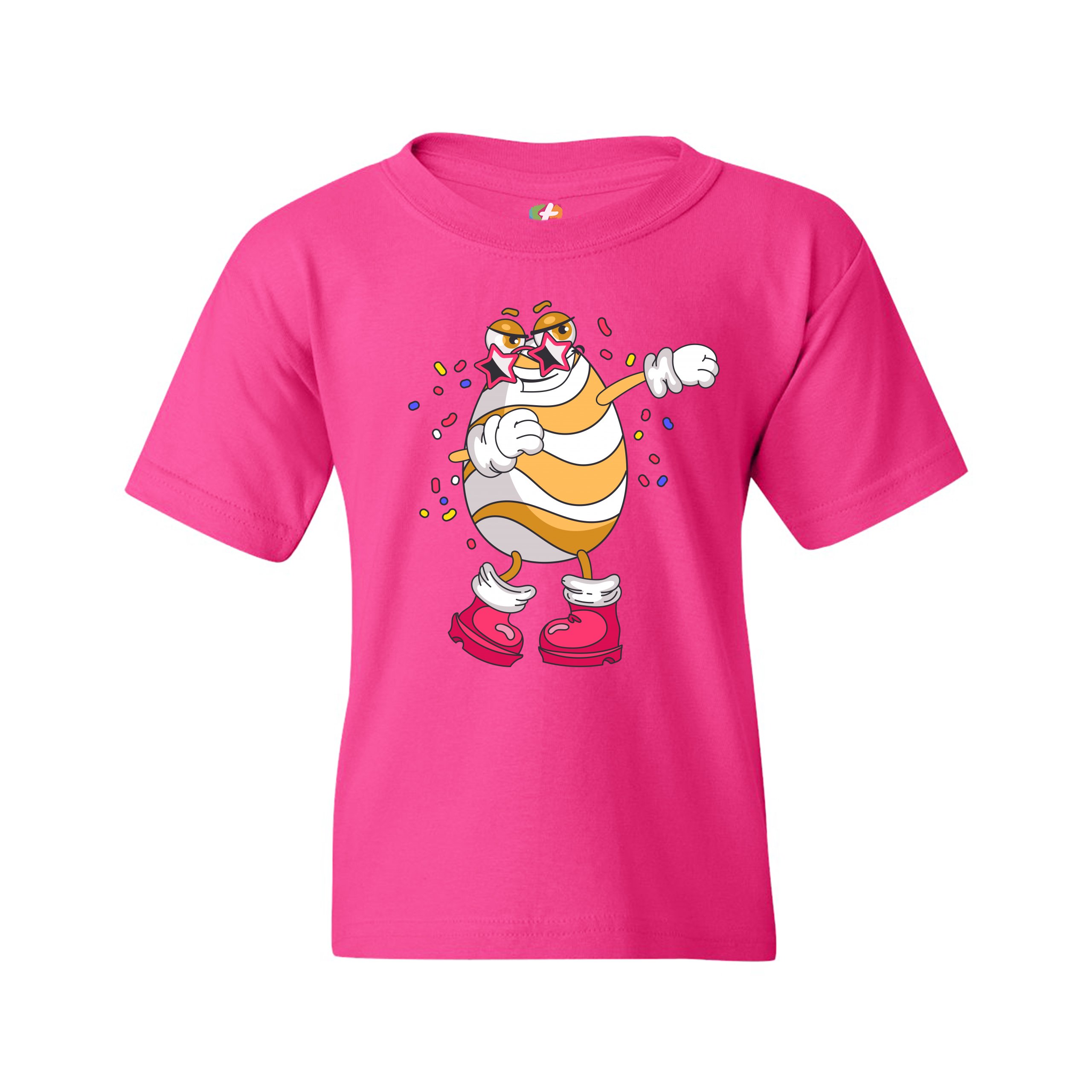 Dabbing Egg Youth T-shirt Dab Dance Easter Party Holiday Egg Hunt Kids - Picture 51 of 56