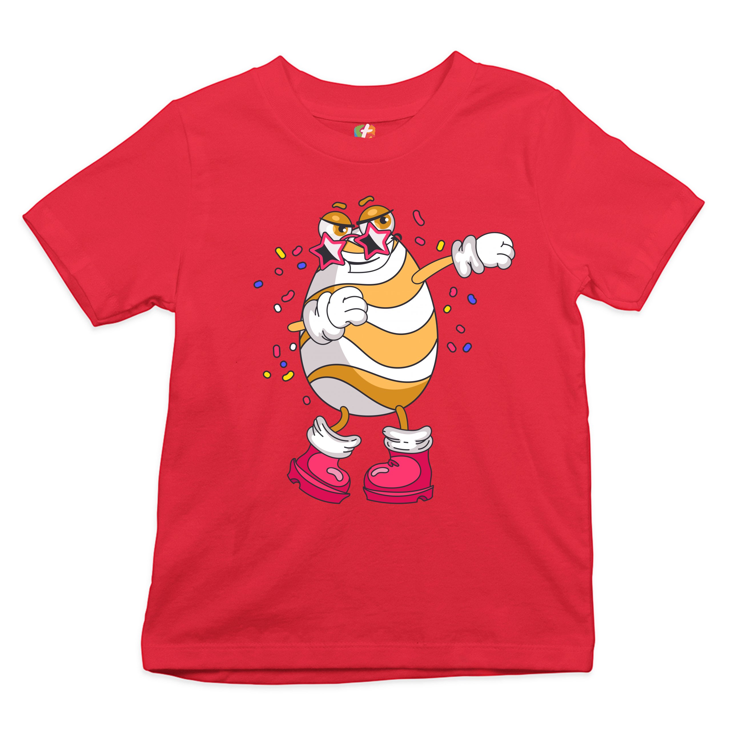 Dabbing Egg Youth T-shirt Dab Dance Easter Party Holiday Egg Hunt Kids - Picture 22 of 56