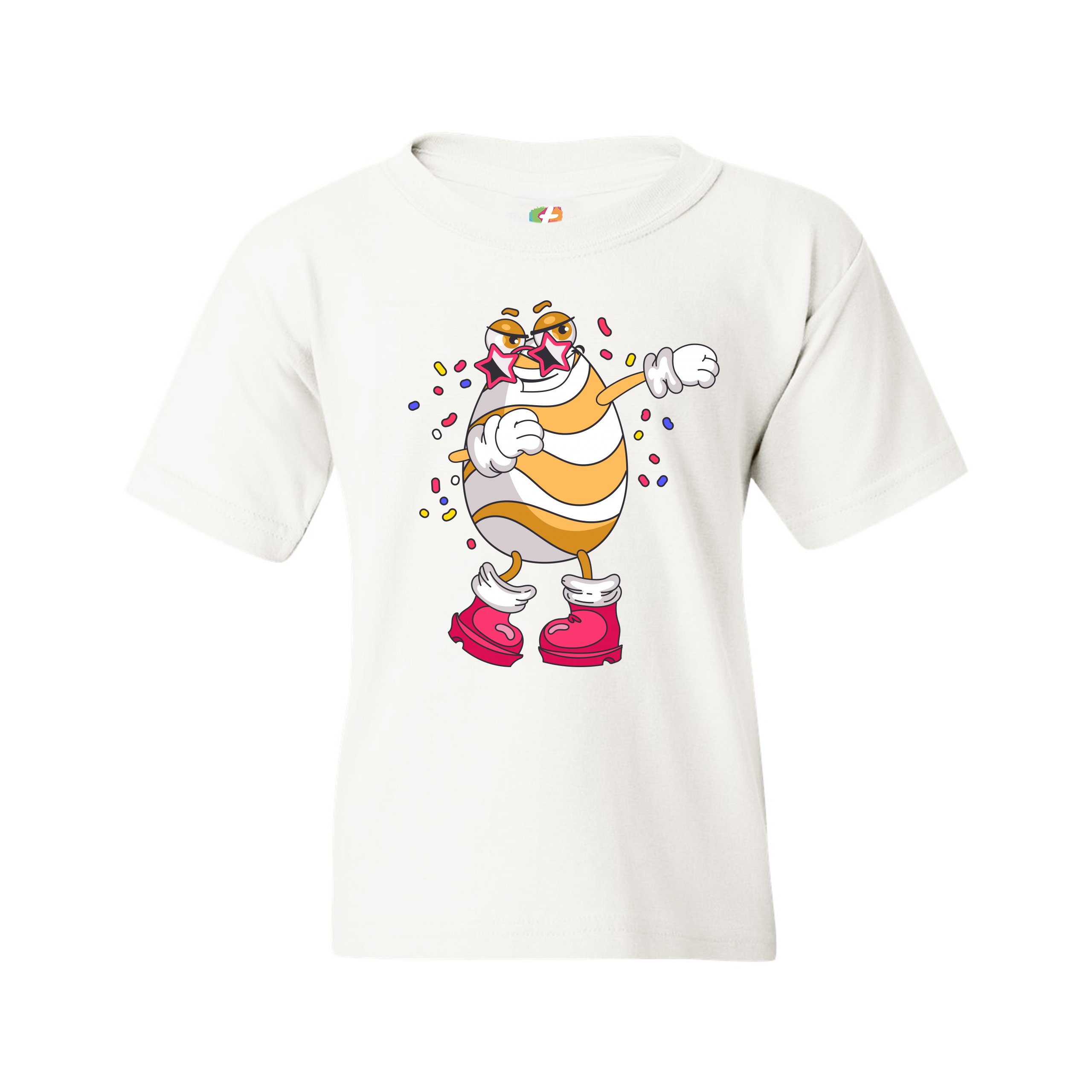 Dabbing Egg Youth T-shirt Dab Dance Easter Party Holiday Egg Hunt Kids - Picture 30 of 56