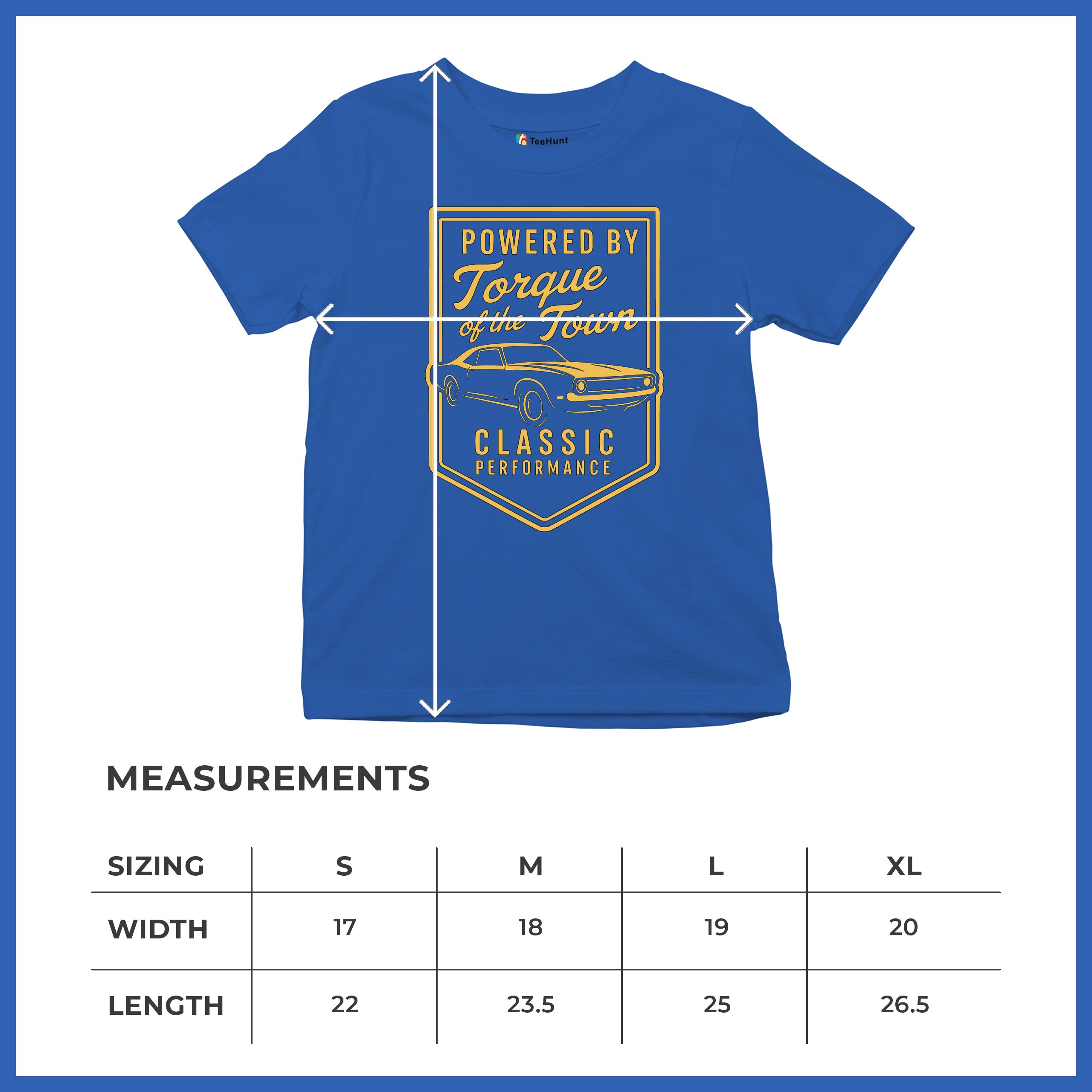Torque of the Town Youth T-shirt Vintage Classic American Muscle Car V8 Kids - Picture 43 of 50