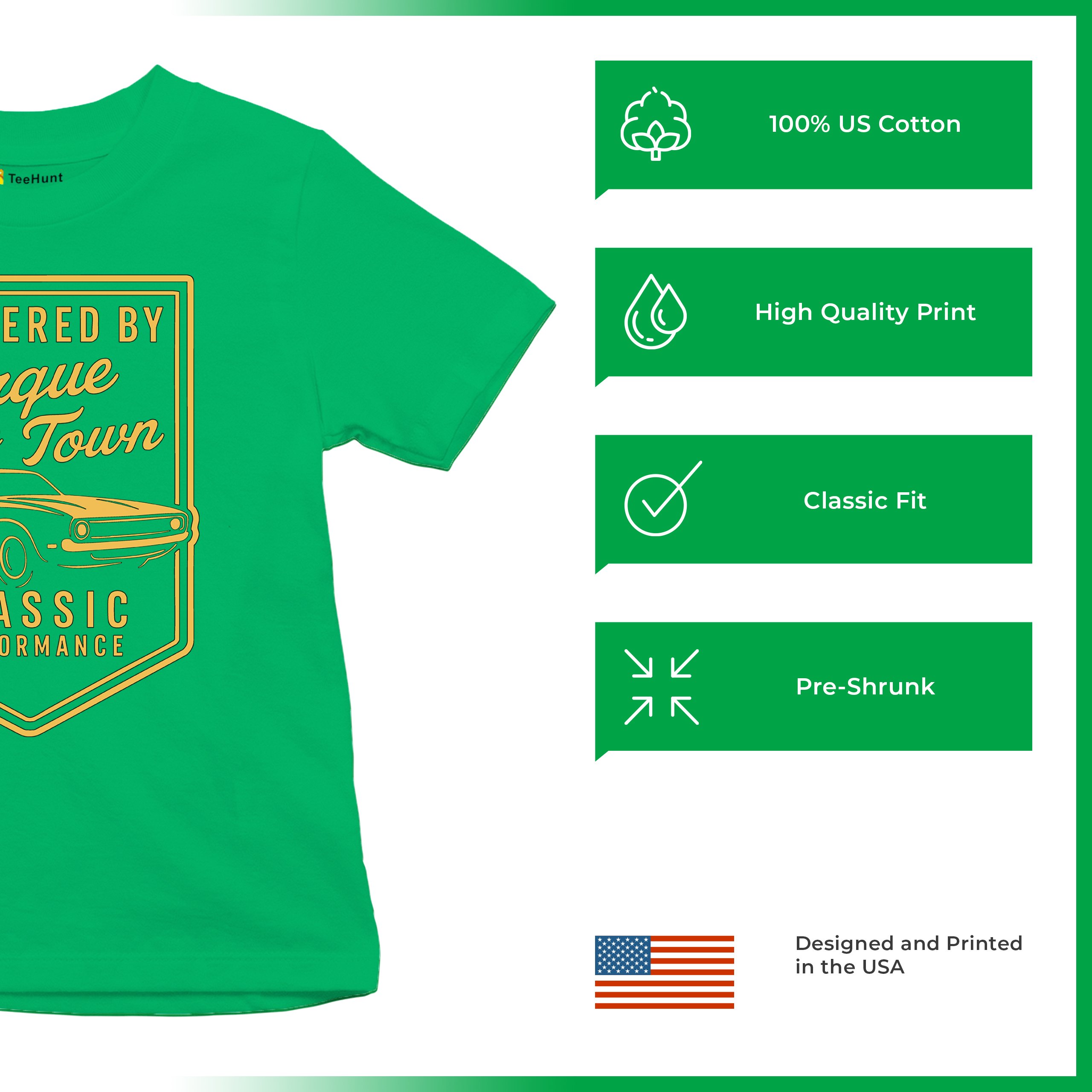 Torque of the Town Youth T-shirt Vintage Classic American Muscle Car V8 Kids - Picture 35 of 50