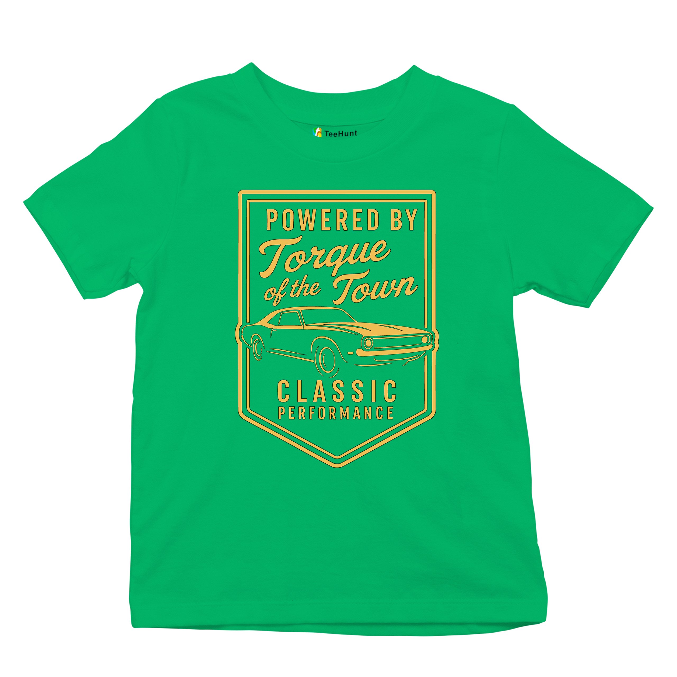 Torque of the Town Youth T-shirt Vintage Classic American Muscle Car V8 Kids - Picture 34 of 50