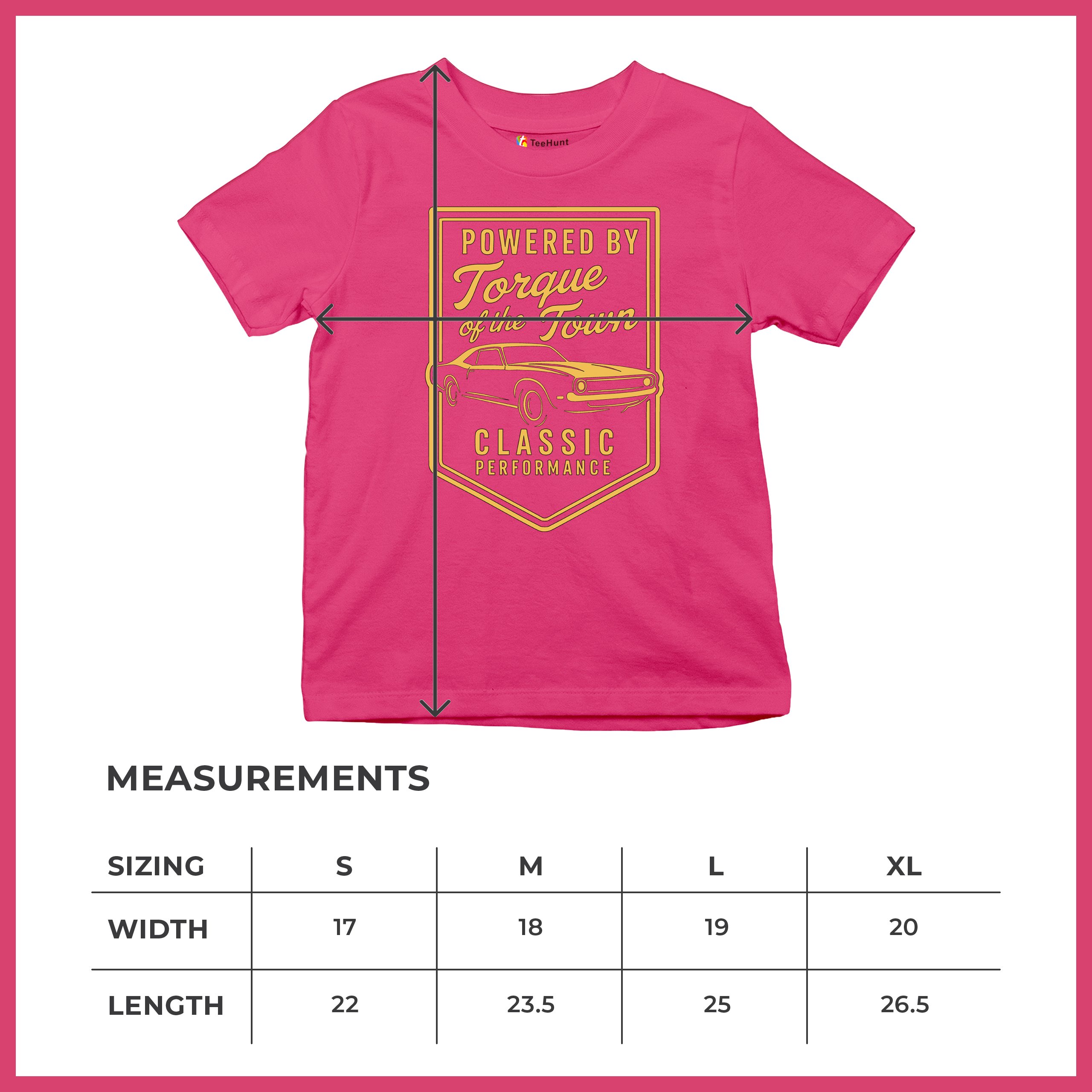 Torque of the Town Youth T-shirt Vintage Classic American Muscle Car V8 Kids - Picture 50 of 50