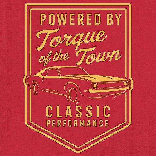 Torque of the Town Youth T-shirt Vintage Classic American Muscle Car V8 Kids - Picture 18 of 50