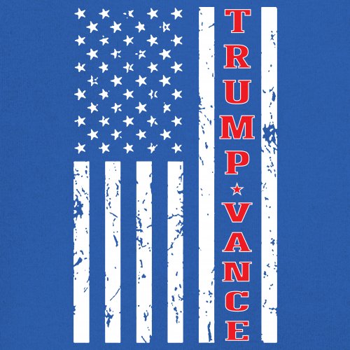 Trump JD Vance 2024 American Flag Youth T-shirt VP Patriotic Vote Red FJB Kids - Picture 32 of 43