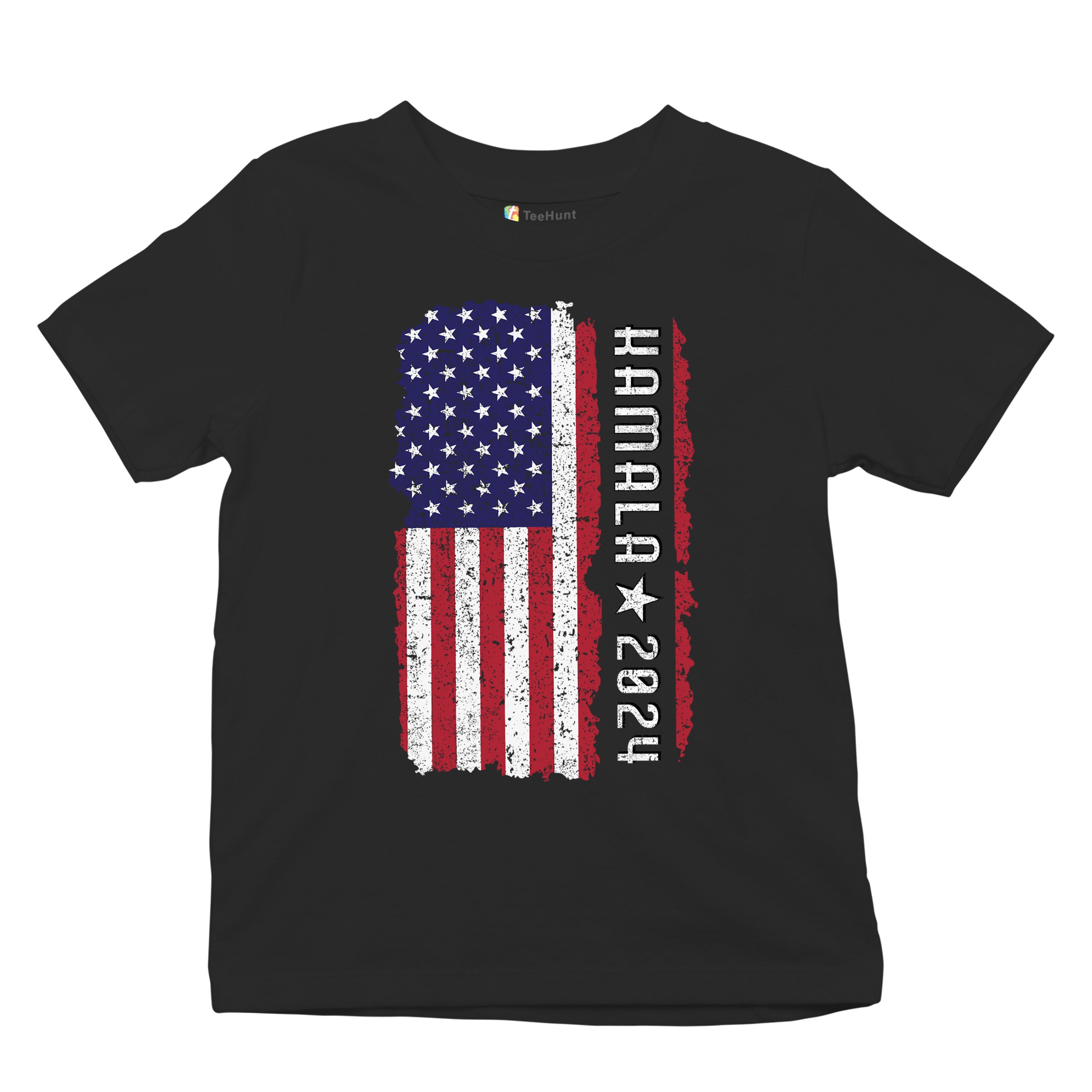 Kamala Harris 2024 American Flag Youth T-shirt I'm Speaking President 47 Kids - Picture 6 of 50