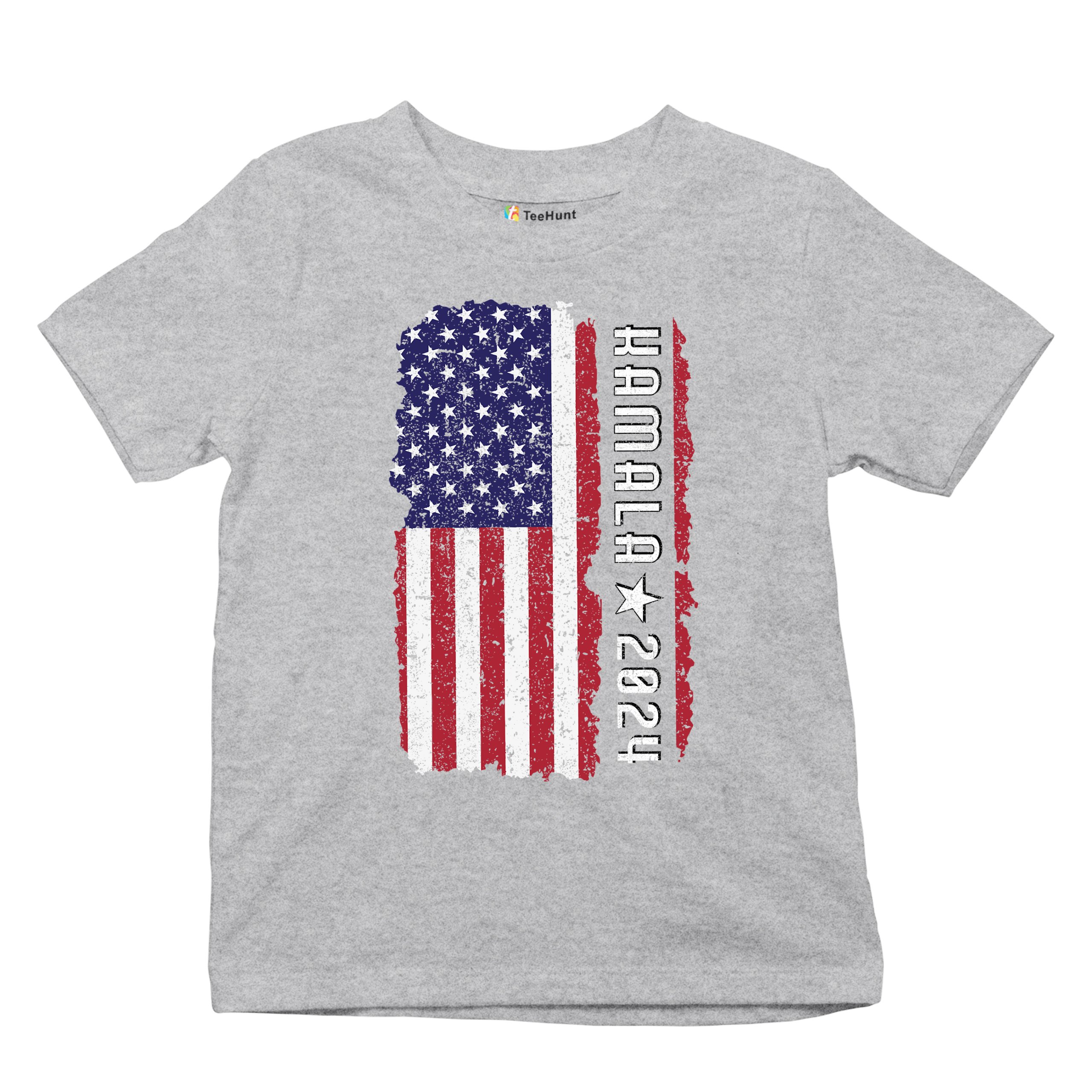 Kamala Harris 2024 American Flag Youth T-shirt I'm Speaking President 47 Kids - Picture 13 of 50