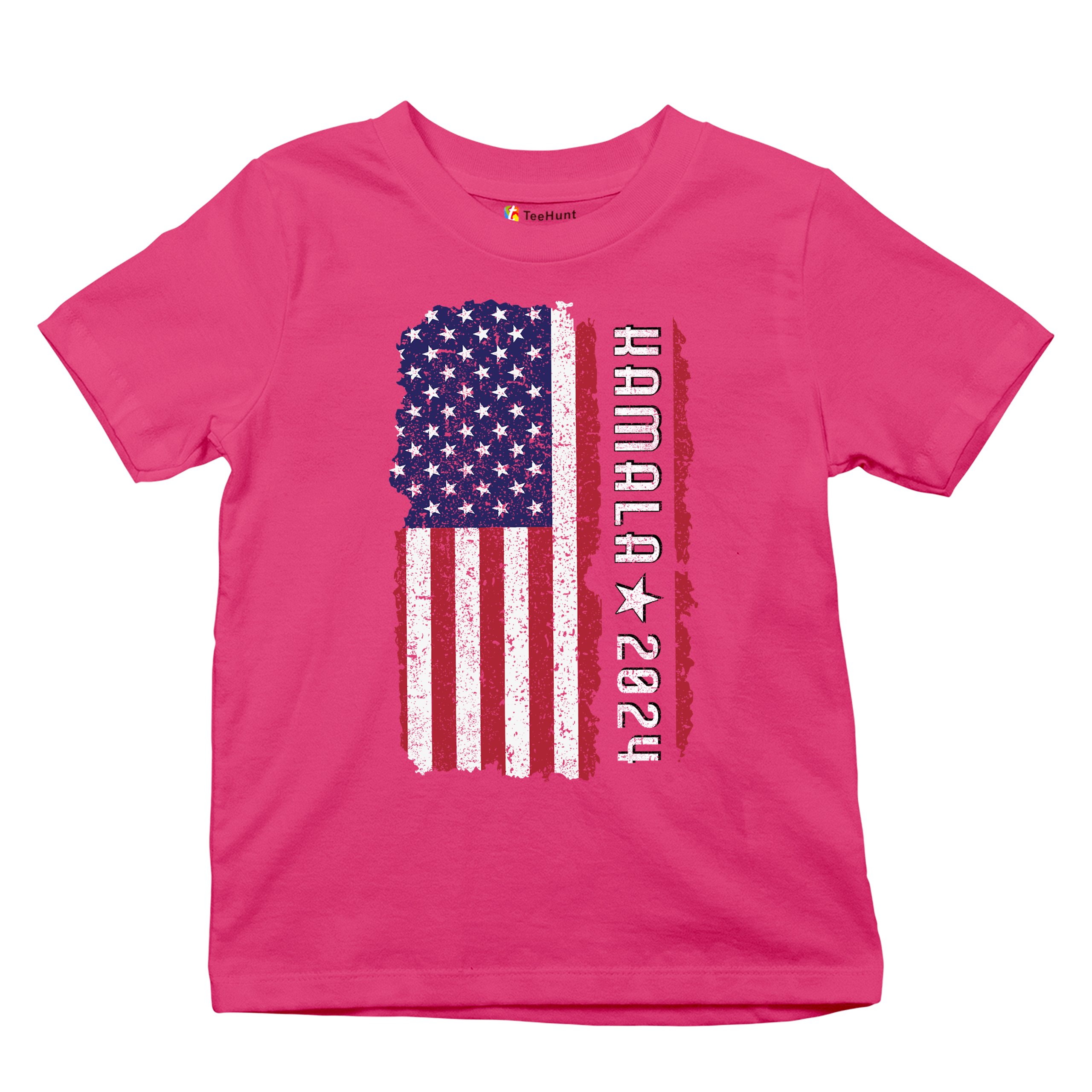 Kamala Harris 2024 American Flag Youth T-shirt I'm Speaking President 47 Kids - Picture 48 of 50