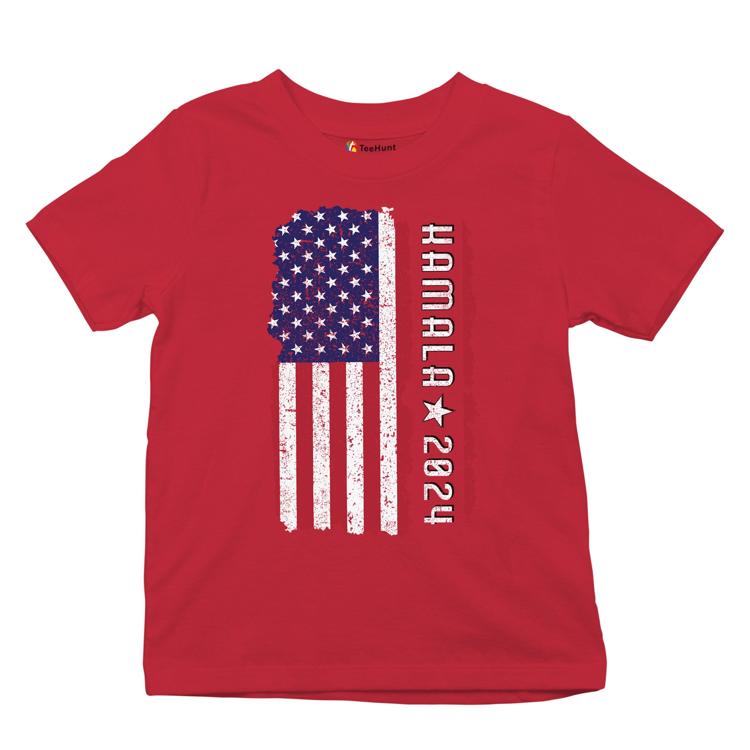 Kamala Harris 2024 American Flag Youth T-shirt I'm Speaking President 47 Kids - Picture 20 of 50