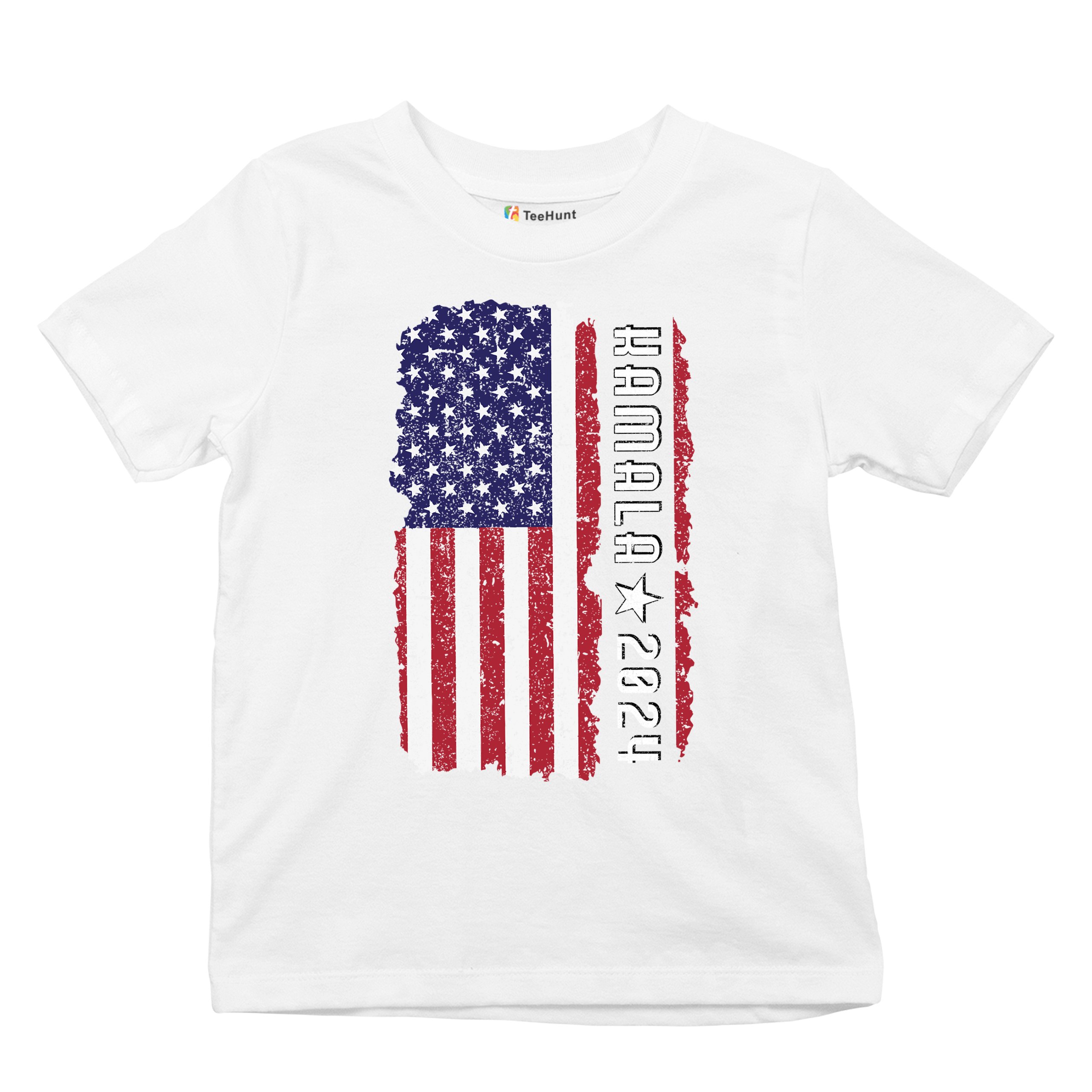 Kamala Harris 2024 American Flag Youth T-shirt I'm Speaking President 47 Kids - Picture 27 of 50
