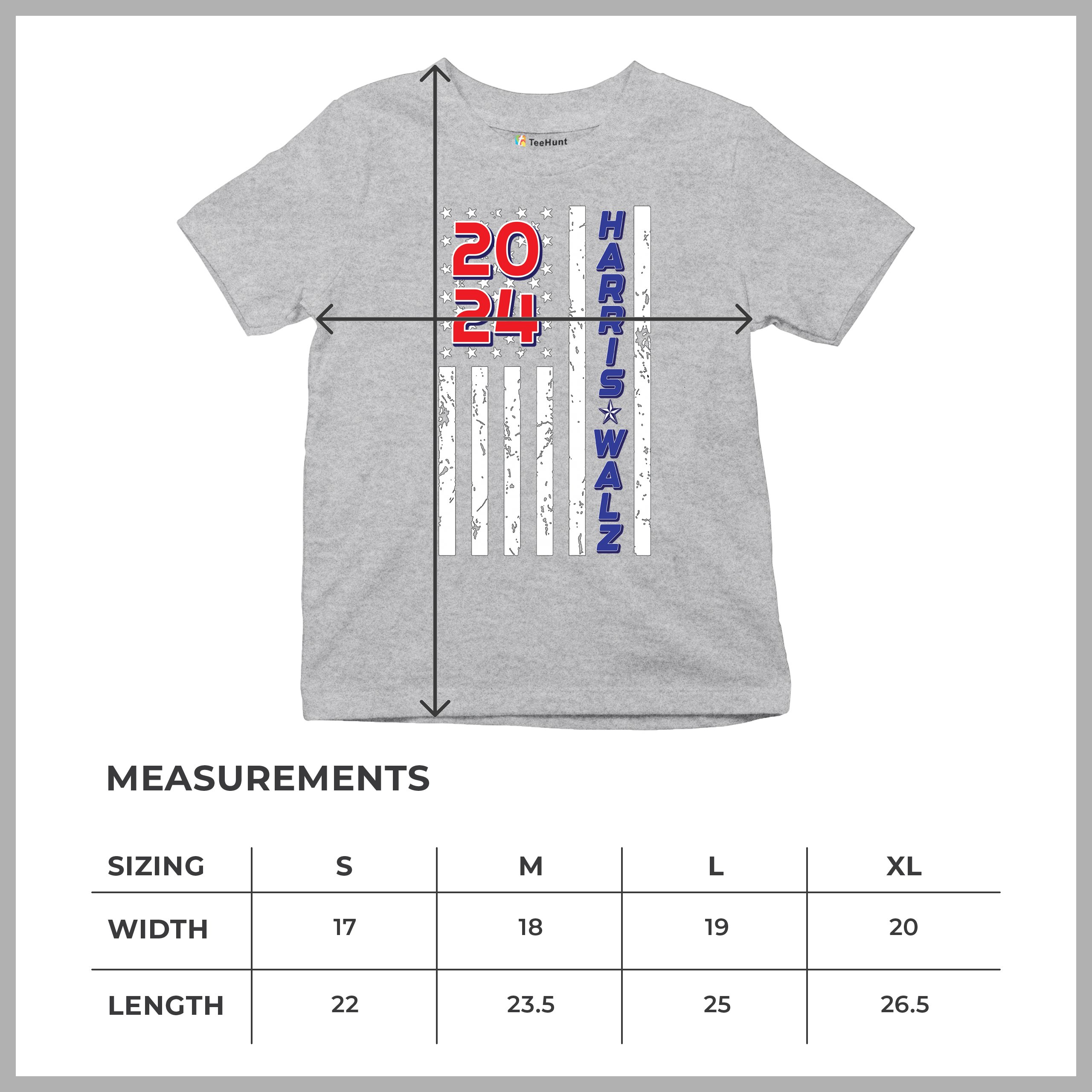 Harris Walz 2024 Flag Youth T-shirt Kamala President 47 I'm Speaking USA Kids - Picture 15 of 50