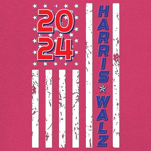 Harris Walz 2024 Flag Youth T-shirt Kamala President 47 I'm Speaking USA Kids - Picture 46 of 50
