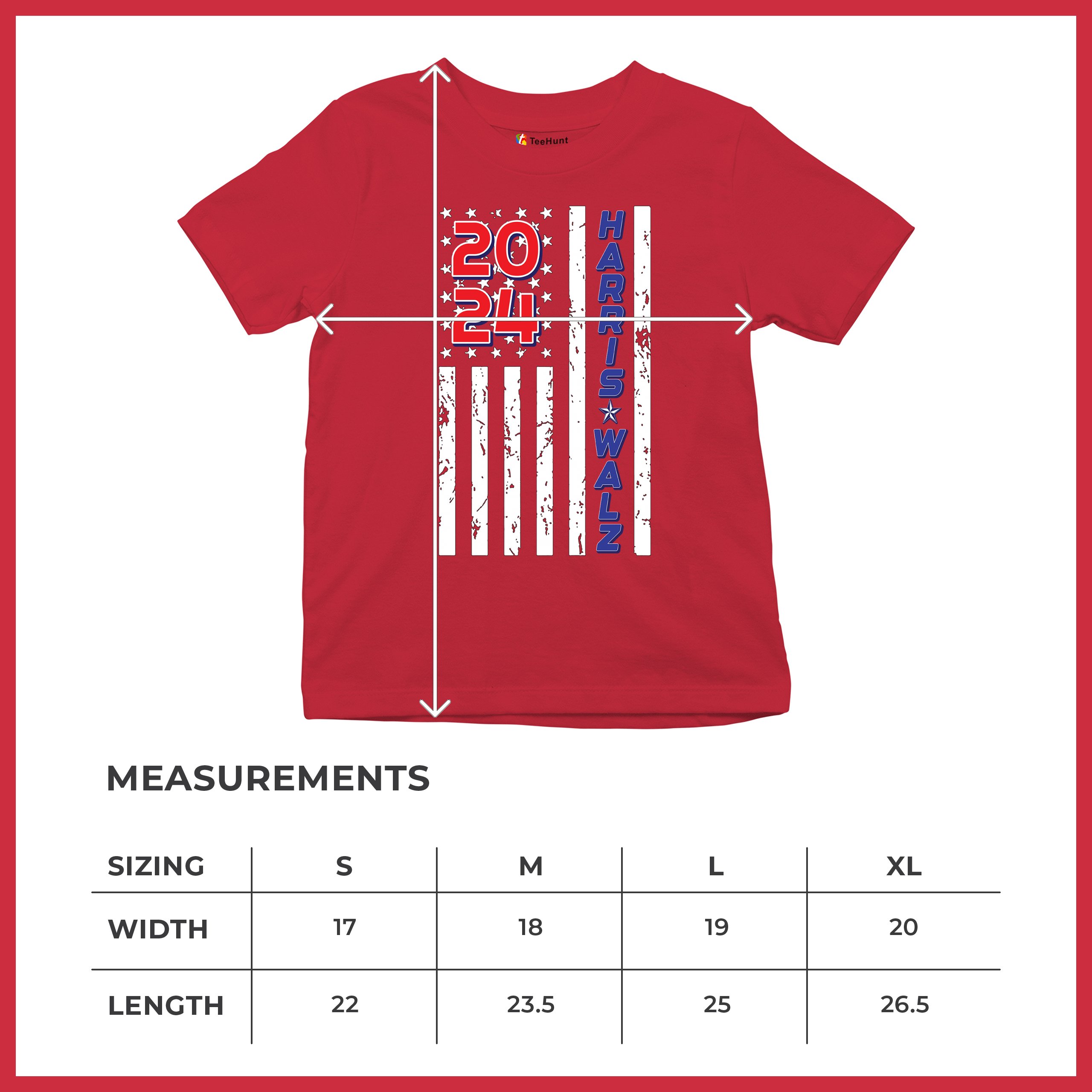 Harris Walz 2024 Flag Youth T-shirt Kamala President 47 I'm Speaking USA Kids - Picture 22 of 50