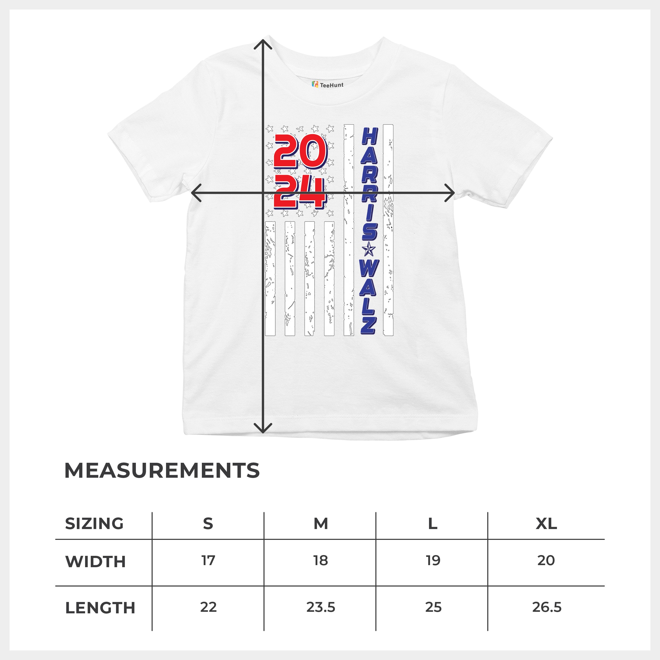 Harris Walz 2024 Flag Youth T-shirt Kamala President 47 I'm Speaking USA Kids - Picture 29 of 50