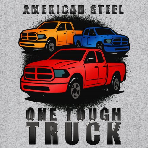 American Steel Tough Truck Youth T-shirt Offroad Pickup 4x4 USA Rugged Kids - Picture 11 of 50