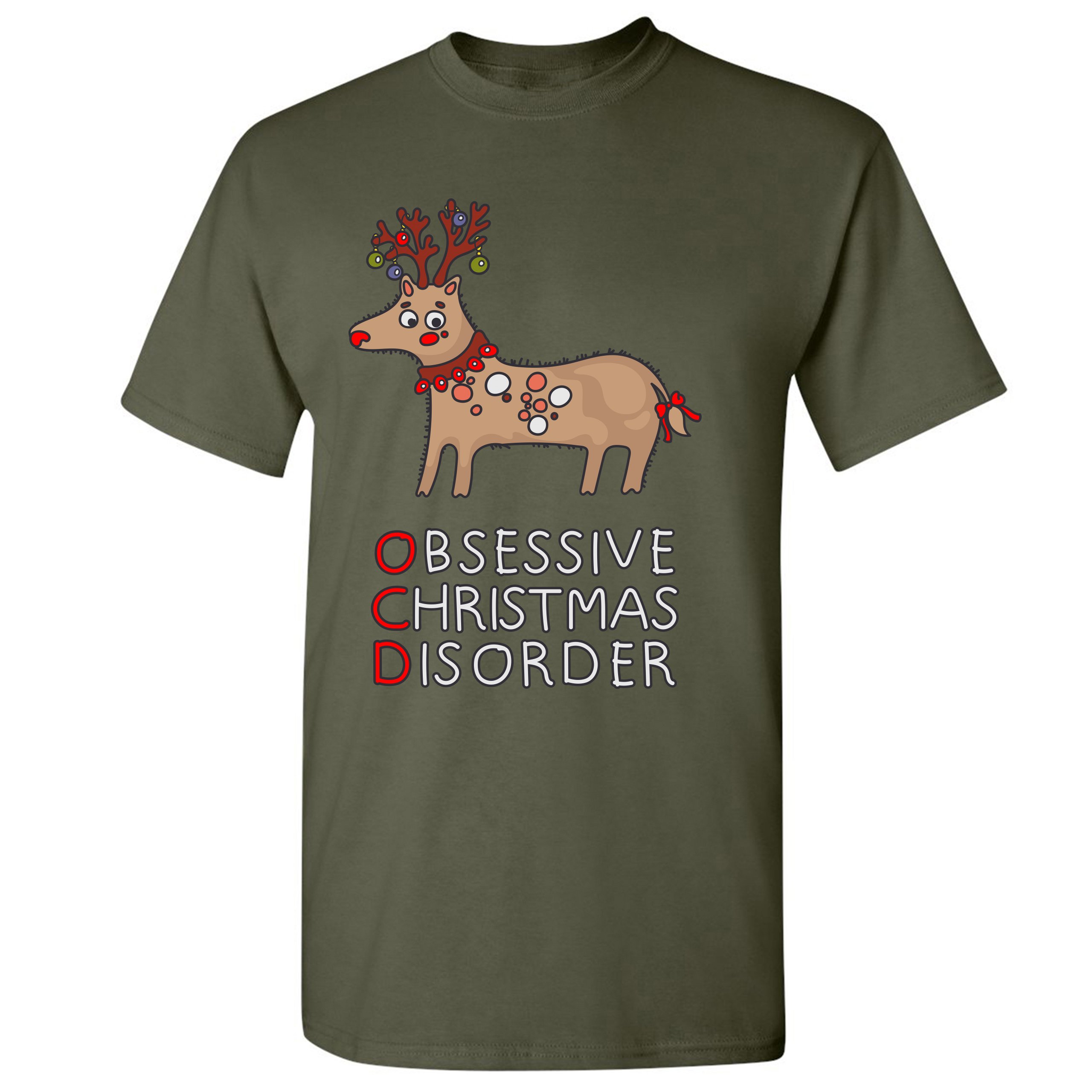 ocd christmas shirt