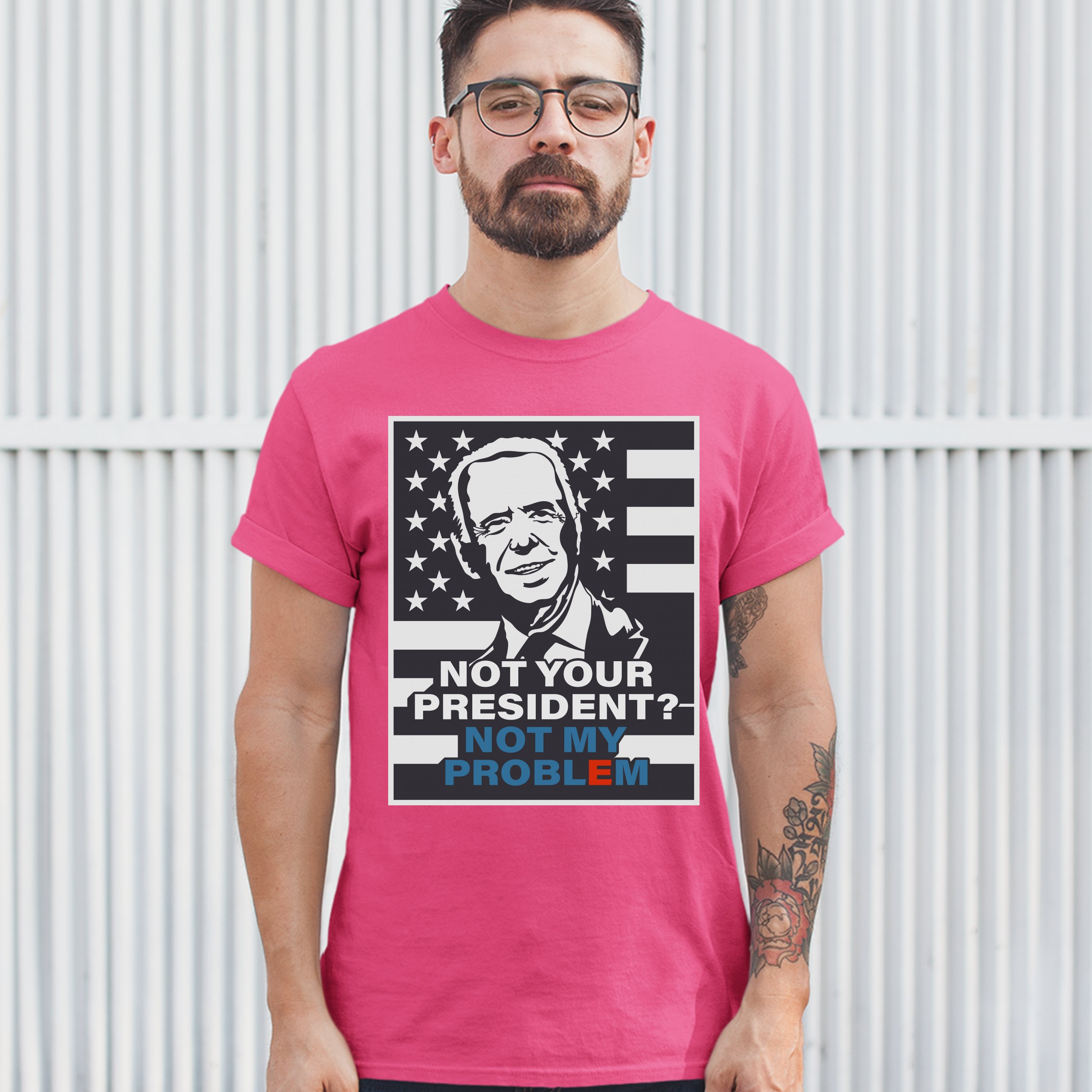 not my president tee shirt