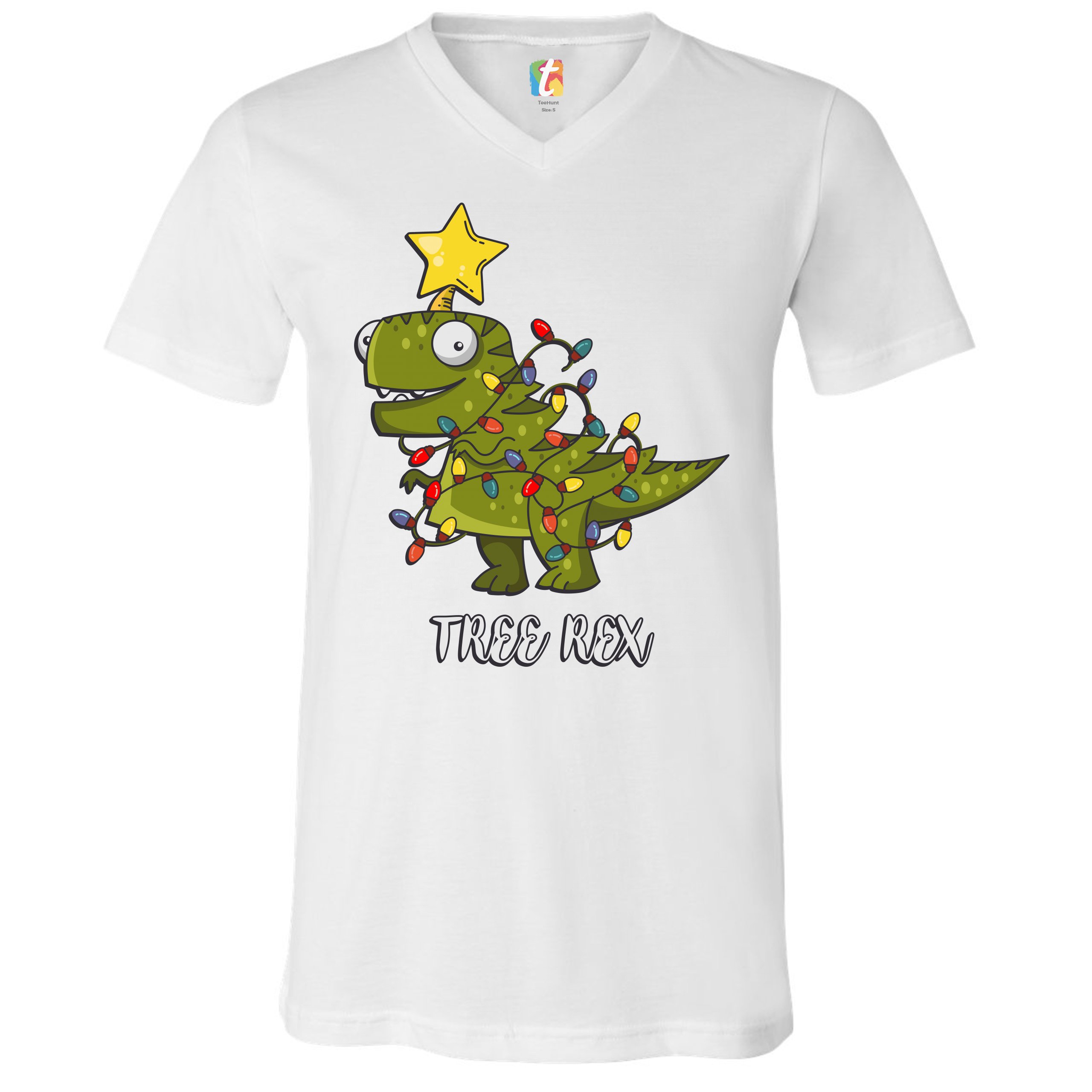 tree rex christmas t shirt