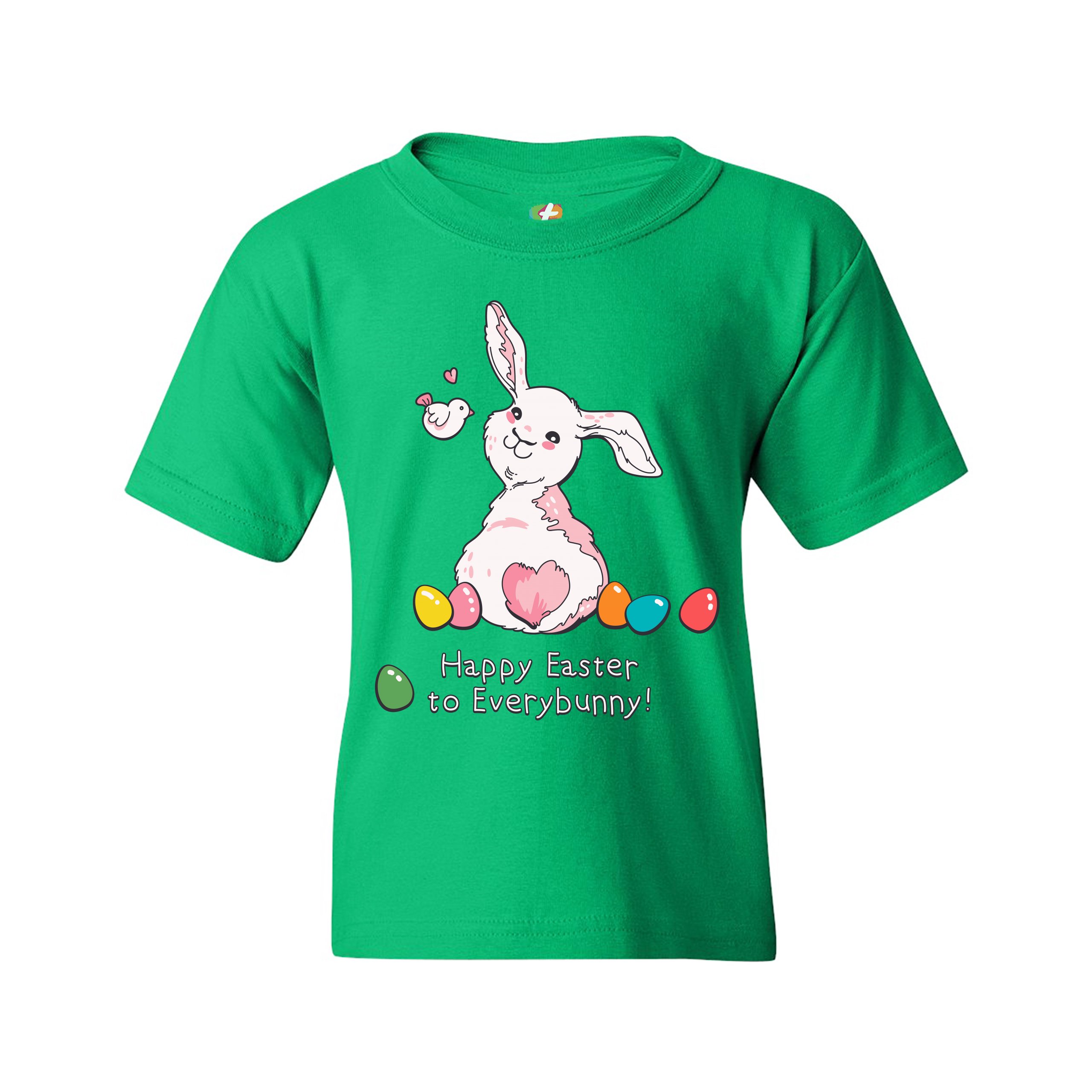 Happy Easter to Everybunny Youth T-shirt Cute Easter Bunny Rabbit Kids - Picture 37 of 56
