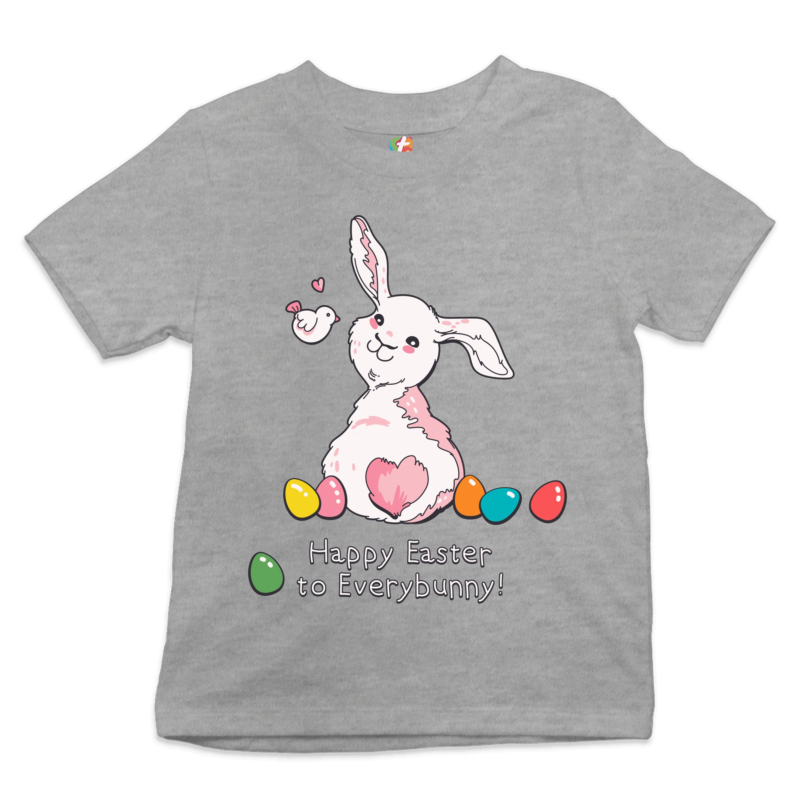 Happy Easter to Everybunny Youth T-shirt Cute Easter Bunny Rabbit Kids - Picture 22 of 56