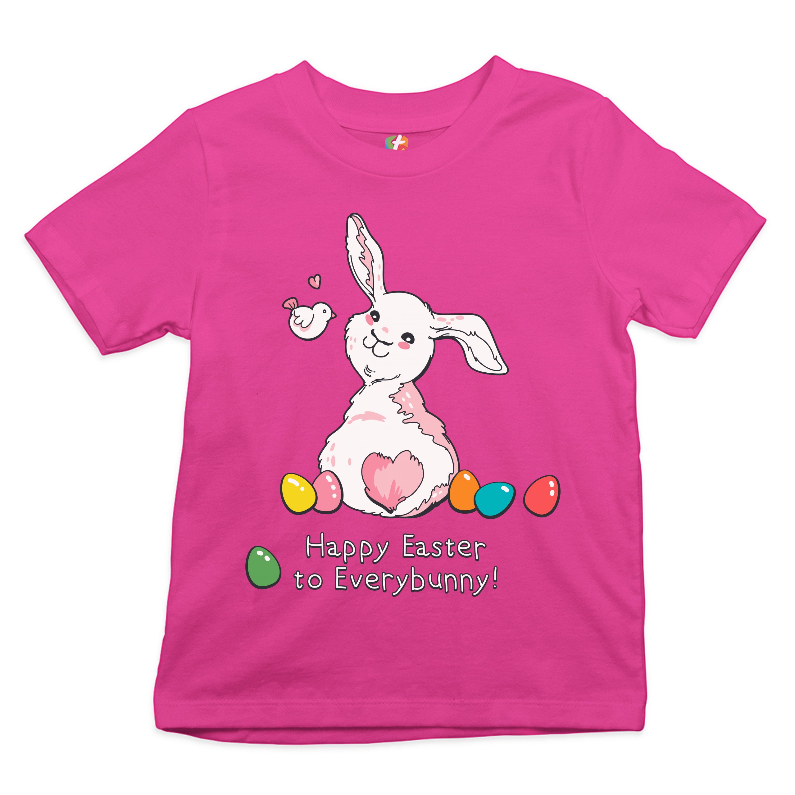 Happy Easter to Everybunny Youth T-shirt Cute Easter Bunny Rabbit Kids - Picture 50 of 56