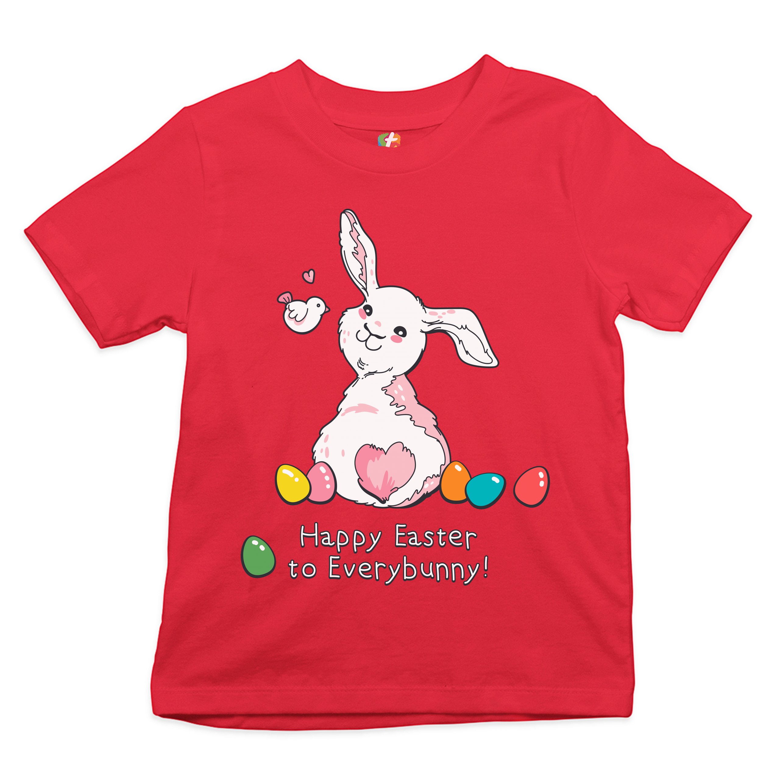 Happy Easter to Everybunny Youth T-shirt Cute Easter Bunny Rabbit Kids - Picture 29 of 56