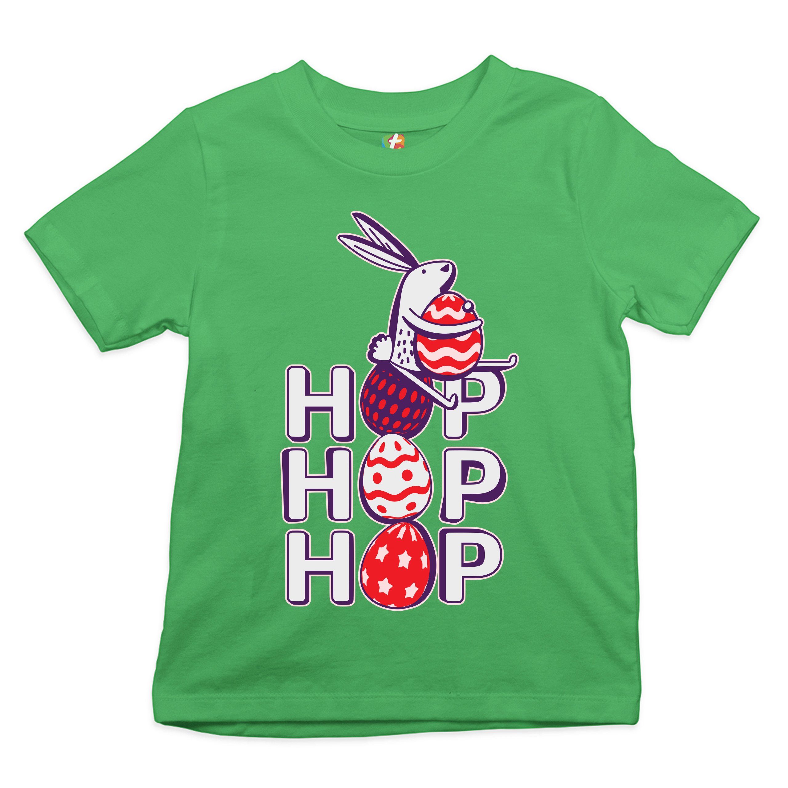 Hop Hop Hop Youth T-shirt Bunny Easter Eggs Jesus Christ Ressurection Kids - Picture 36 of 56