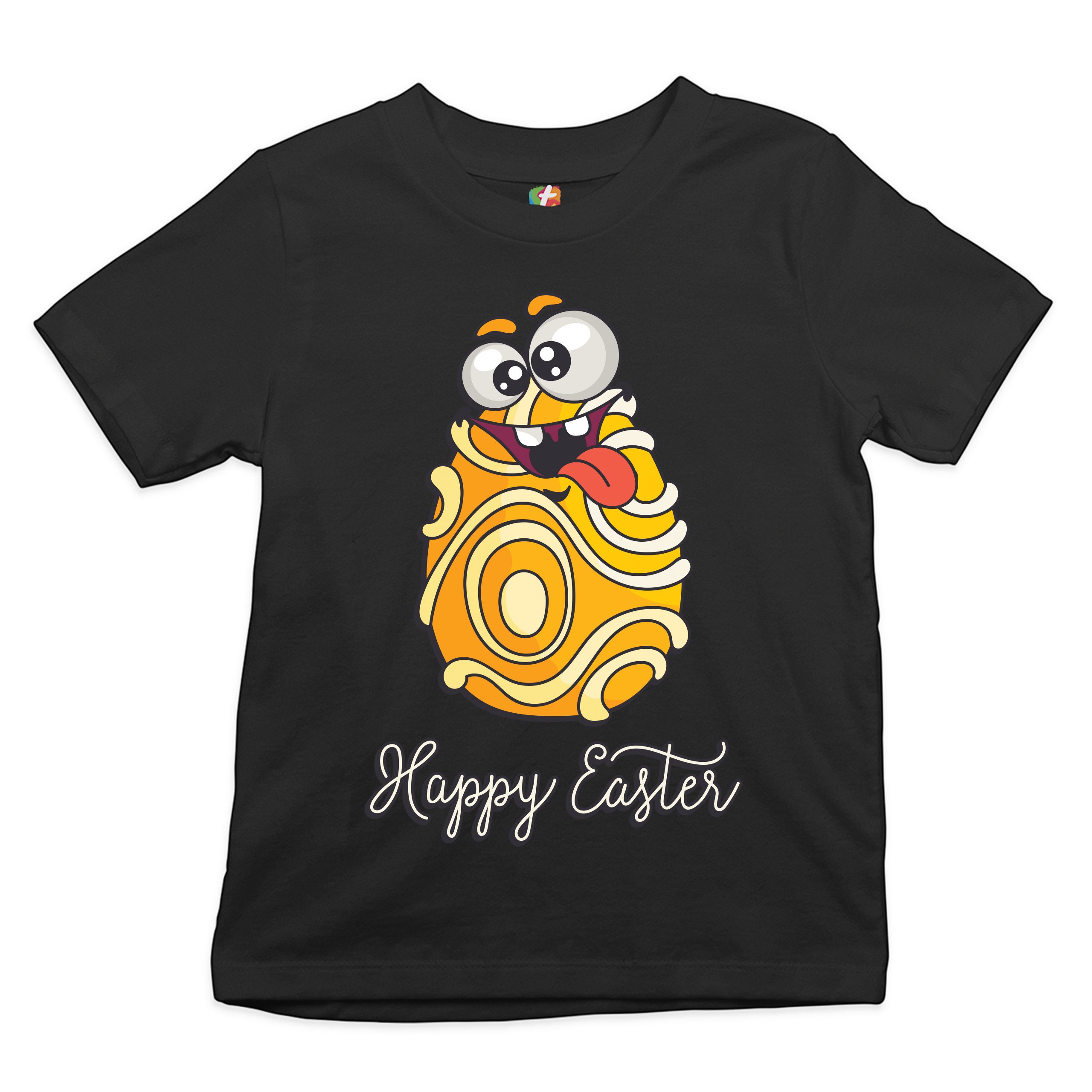 Happy Easter Crazy Egg Youth T-shirt Egg Tapping Religious Holiday Kids - Picture 8 of 56