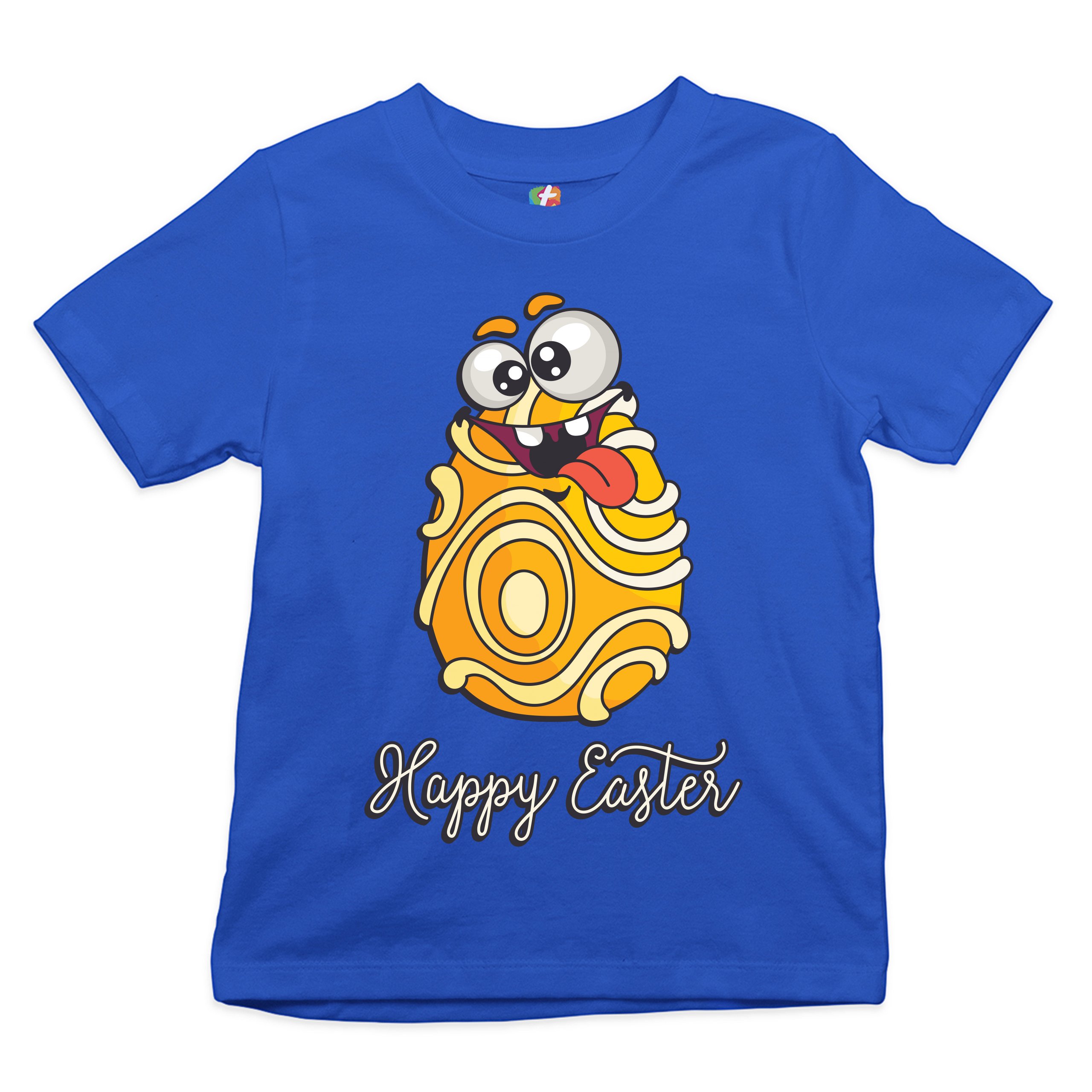 Happy Easter Crazy Egg Youth T-shirt Egg Tapping Religious Holiday Kids - Picture 43 of 56